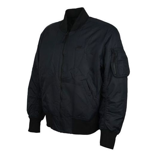 Nike logo bomber jacket 'Black' AR2184-011 - 1