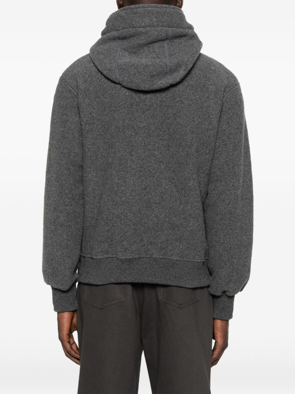 hooded bomber jacket - 4