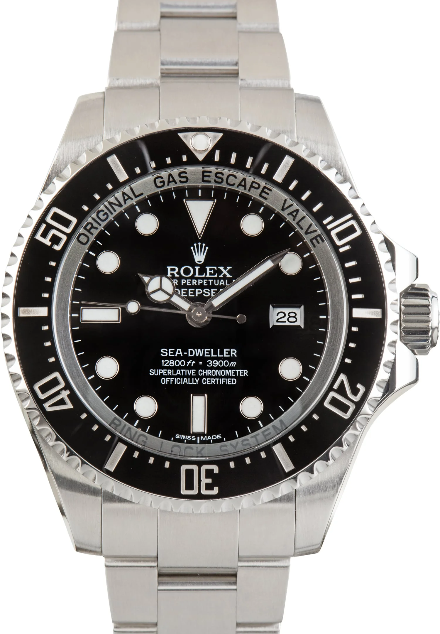 Used Rolex Deepsea Sea-Dweller Ref 116660 Black Chromalight Dial - 1