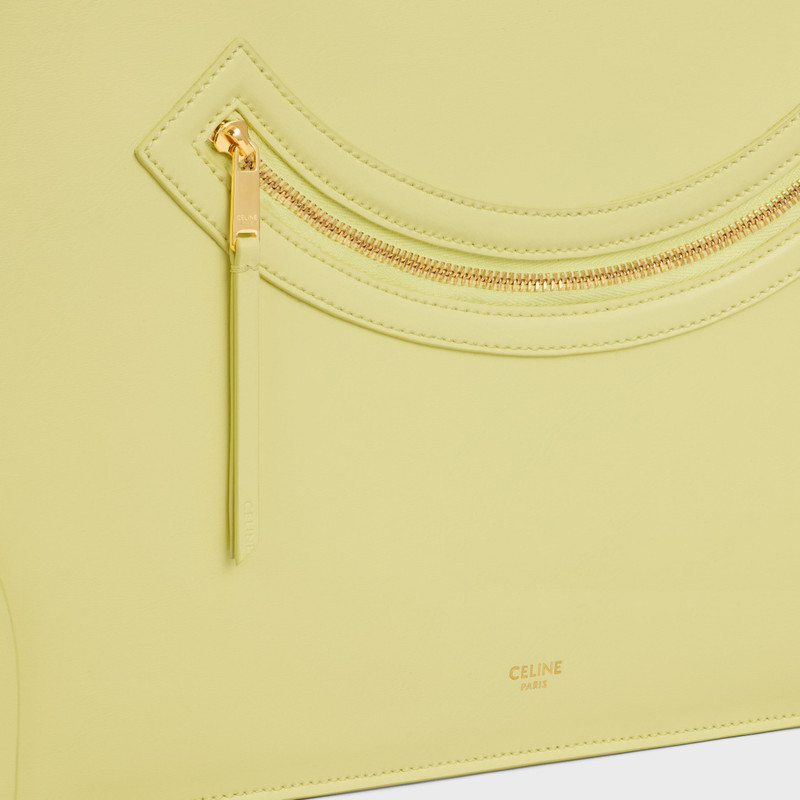 FLAT CABAS LUGGAGE IN GLOSSY CALFSKIN 4