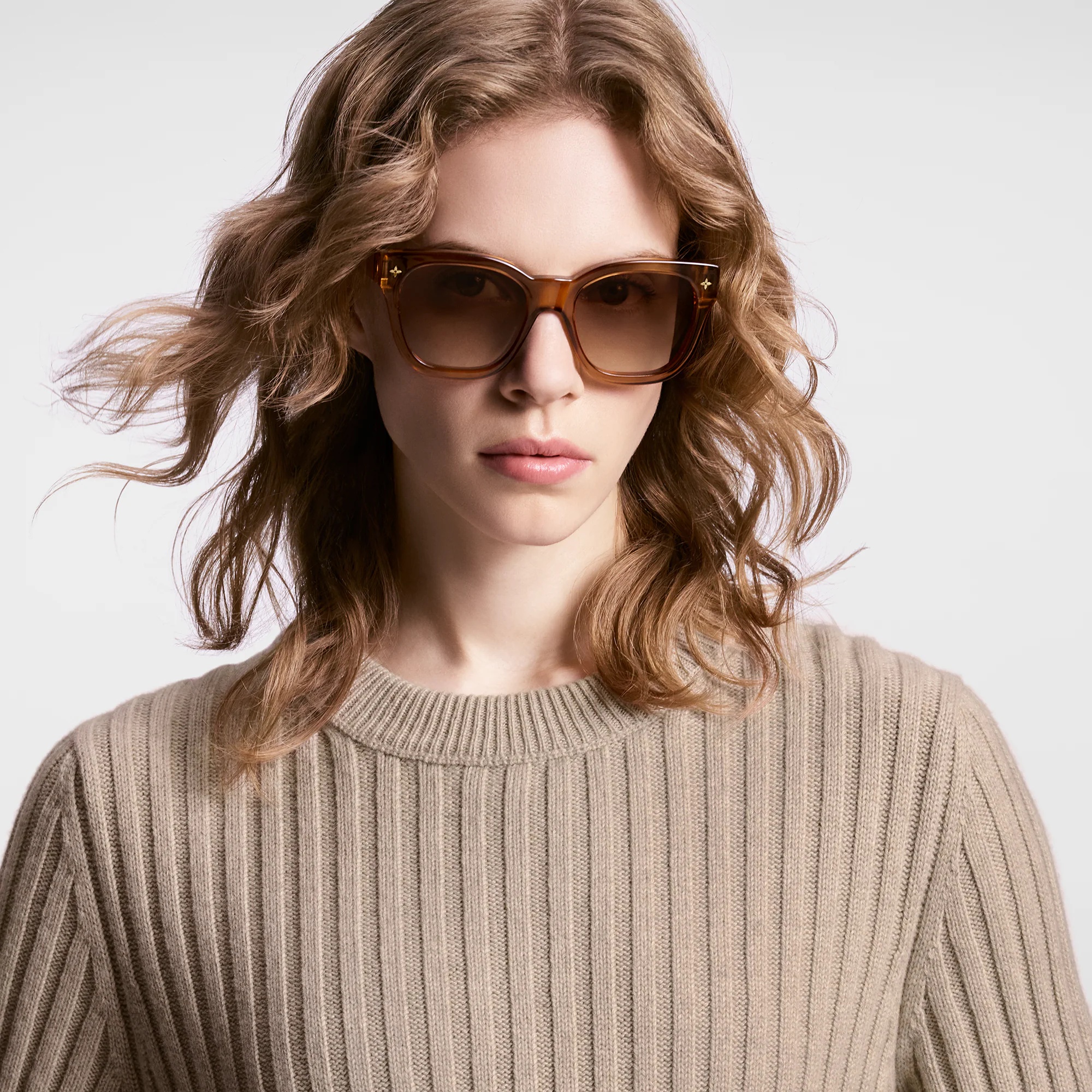 My Monogram Crystal Square Sunglasses - 5