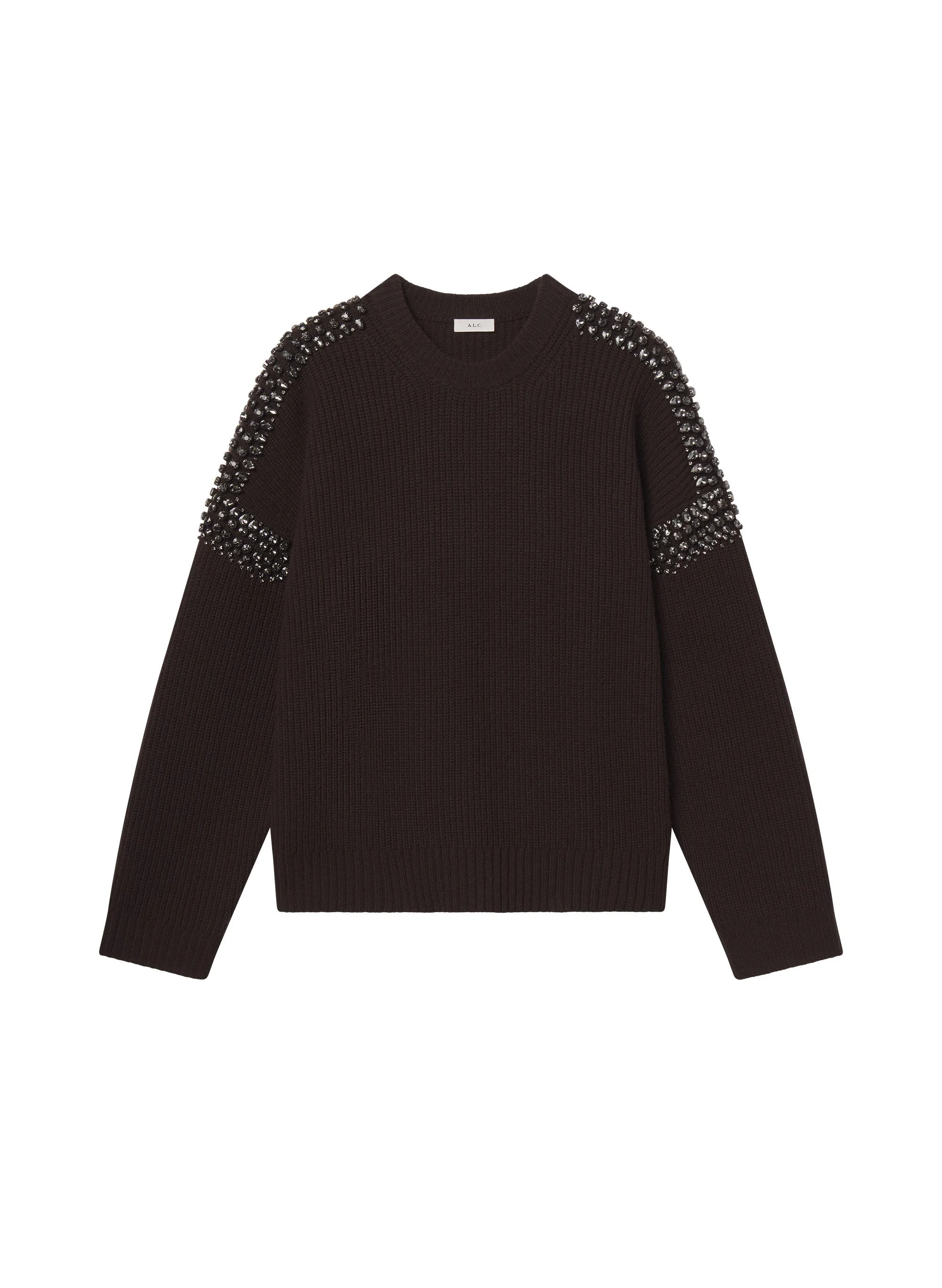 Lennox Embellished Wool Sweater - 1