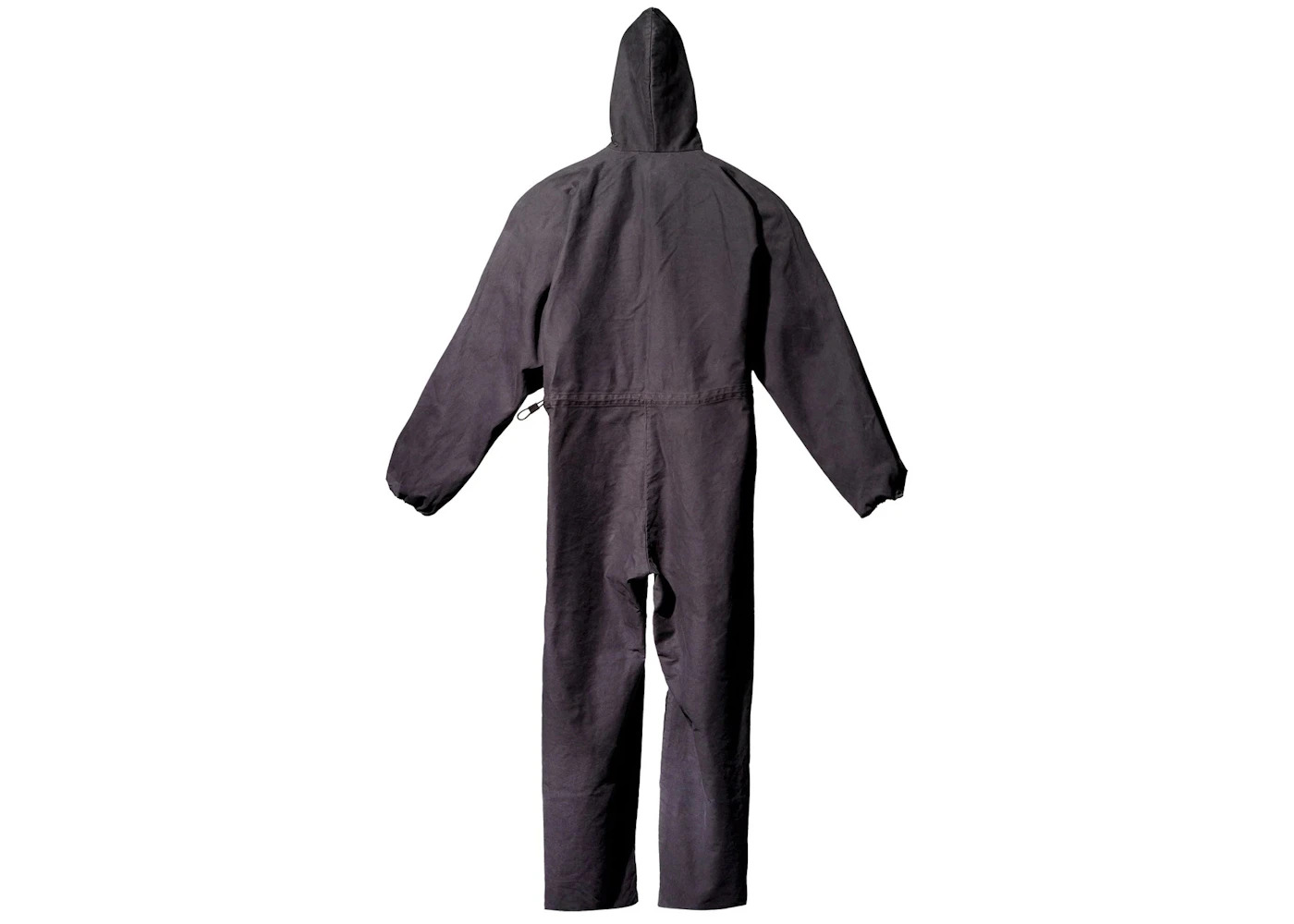 Yeezy Gap Sateen Overalls Black - 2