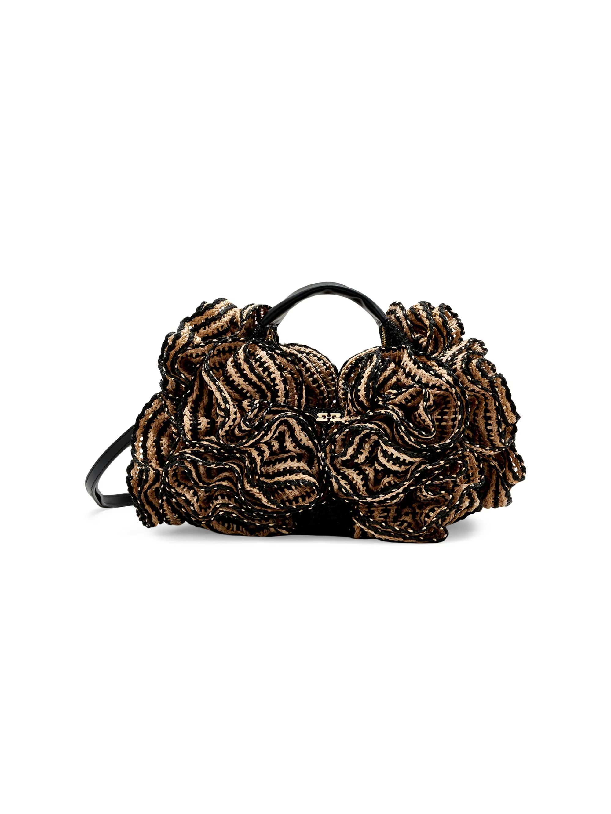 Women's Froufrou Mini Hobo Bag - Black - 1