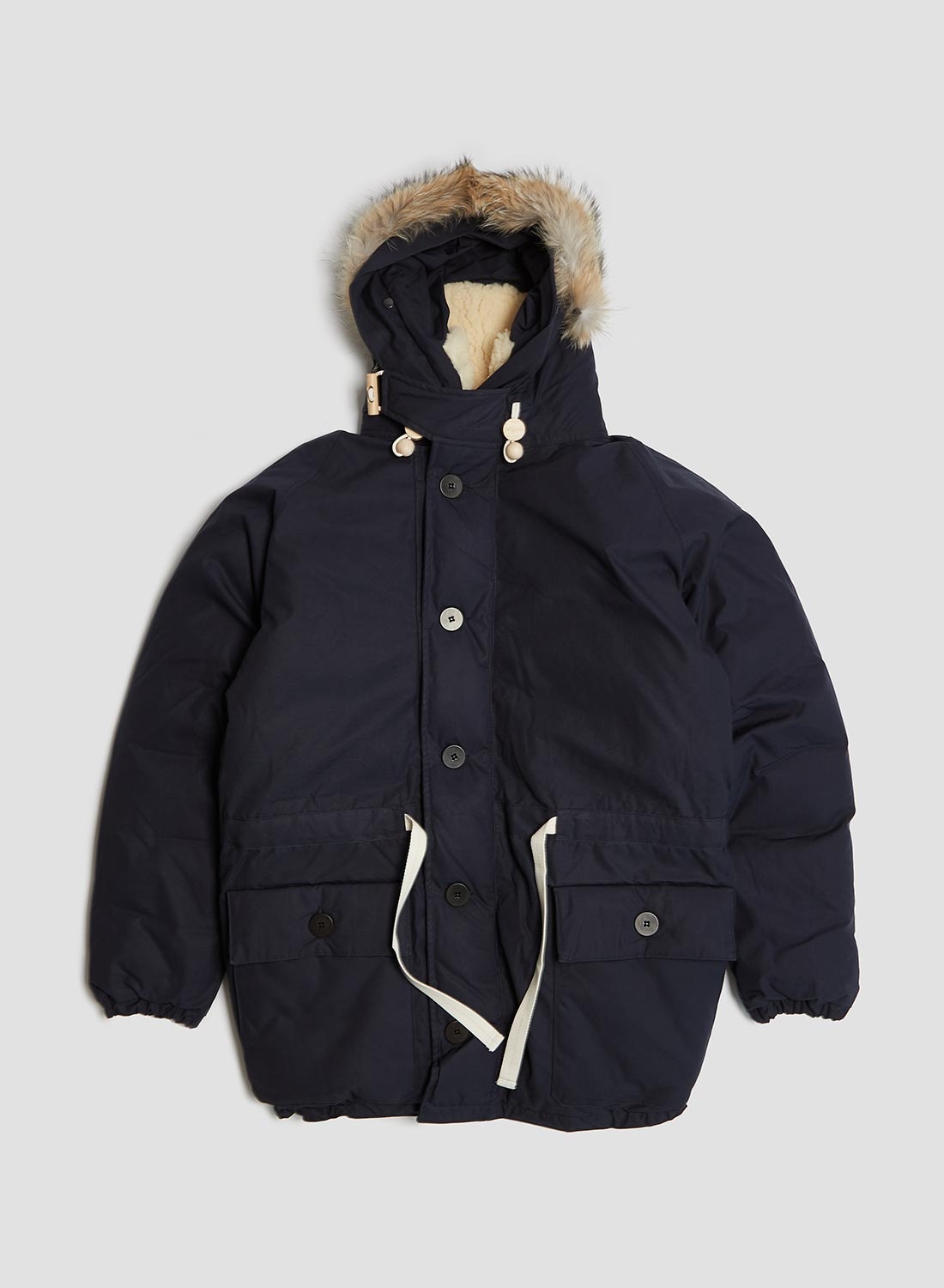 Everest Parka in Navy - 1