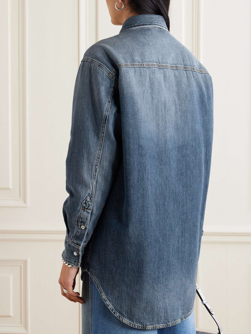 Padded denim shirt 4