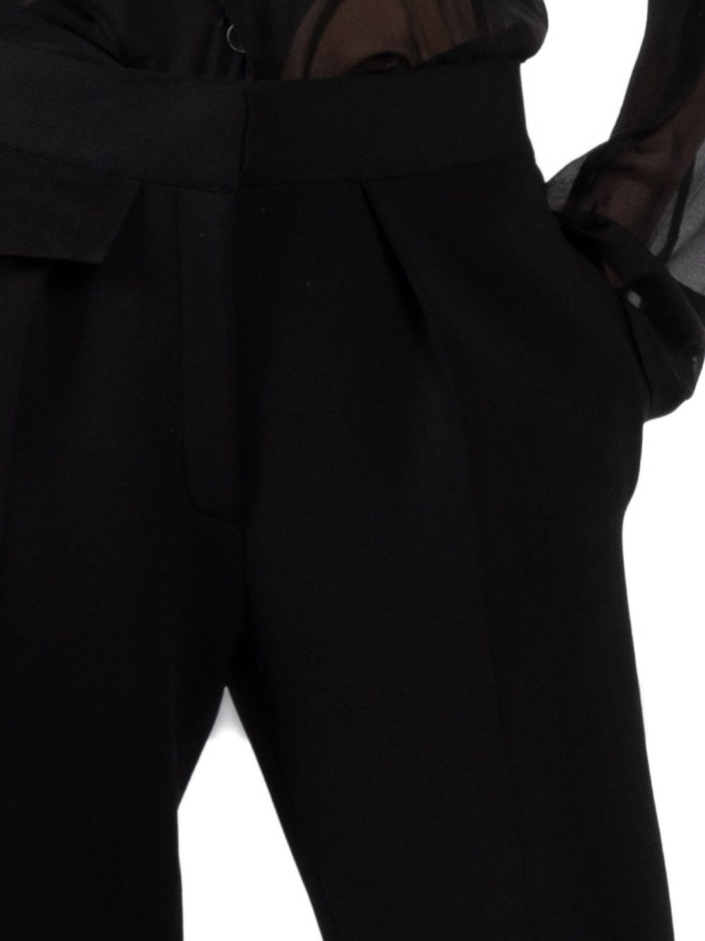 pleated pocket trousers - 5