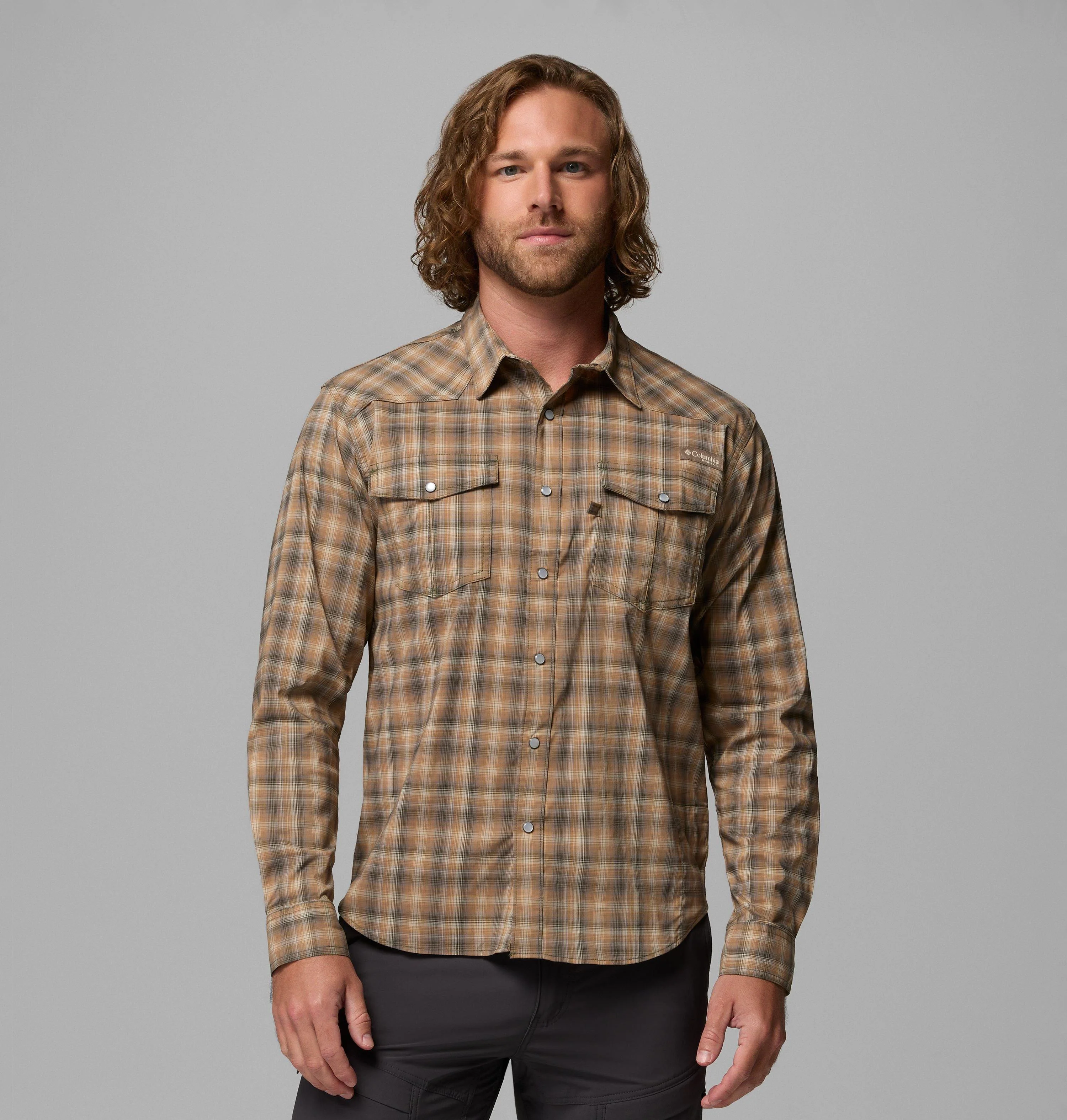 Men's Saddle Point II Long Sleeve Western Shirt - 1