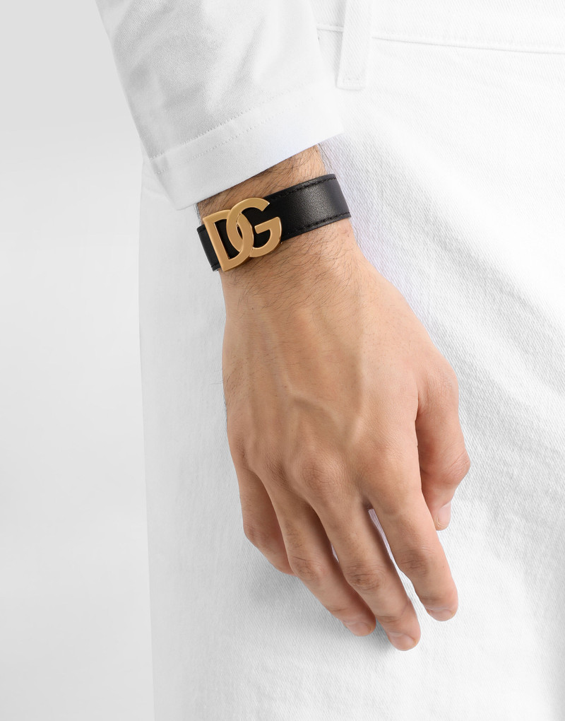 Dolce & Gabbana Calfskin bracelet with DG logo outlook