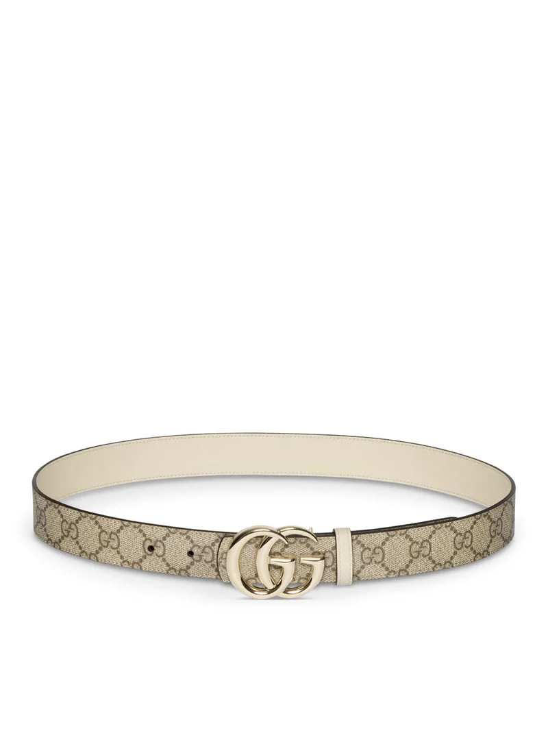 Gucci Women Gg Marmont Reversible Belt - 1