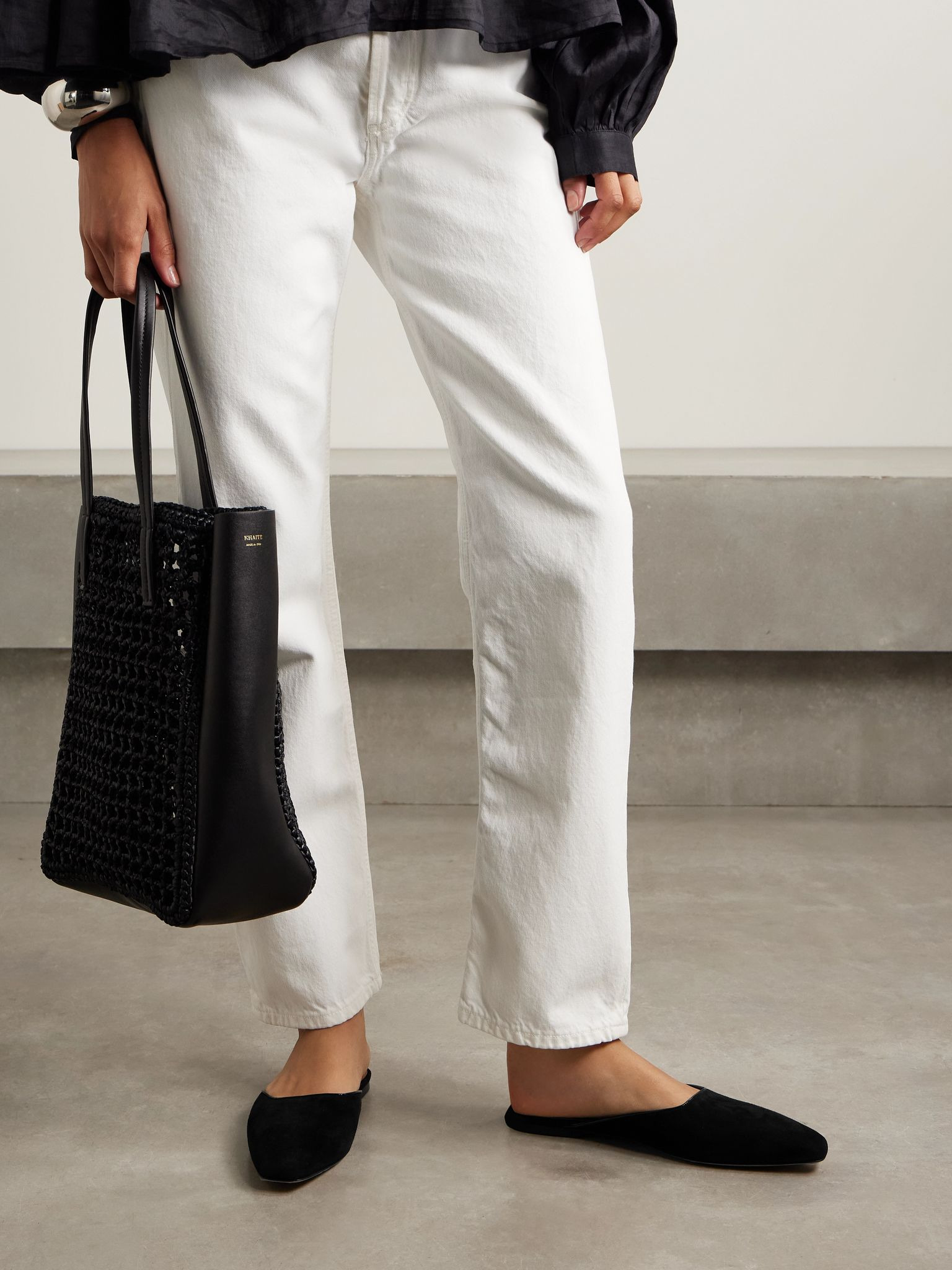 Suede mules Black - 2