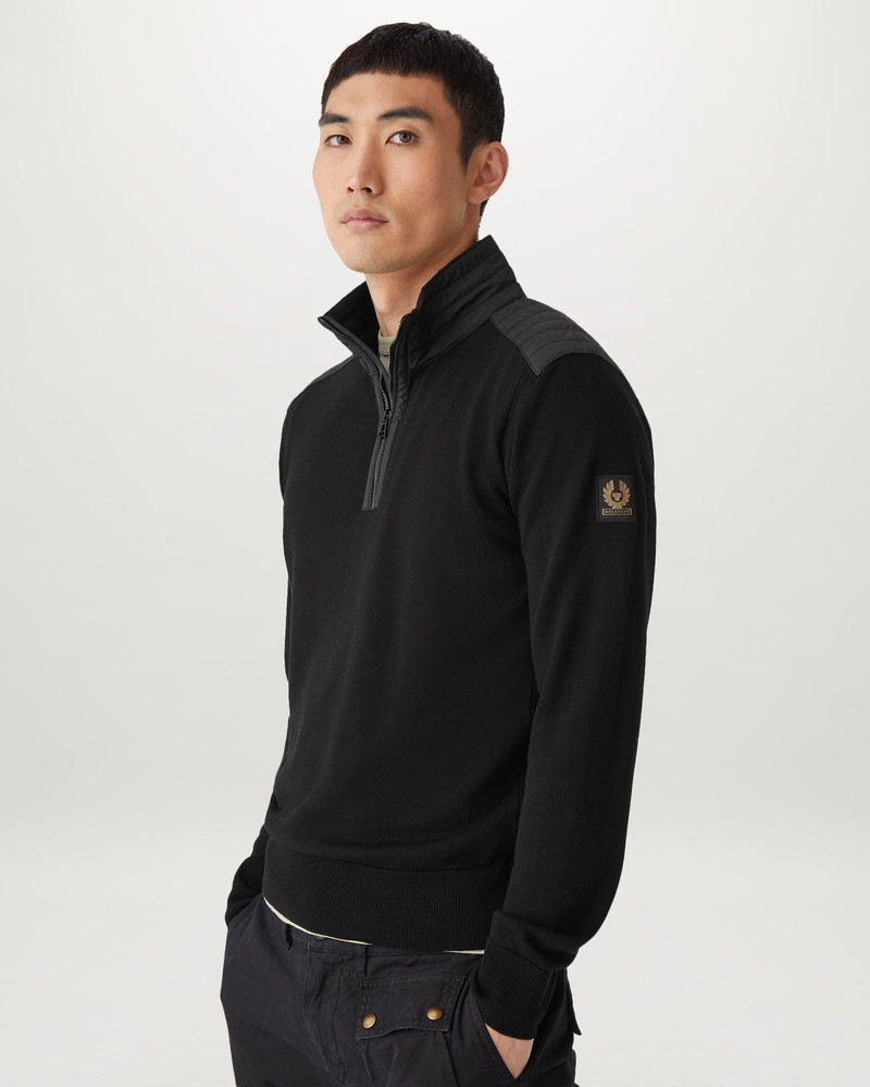 Belstaff KILMINGTON QUARTER ZIP JUMPER outlook