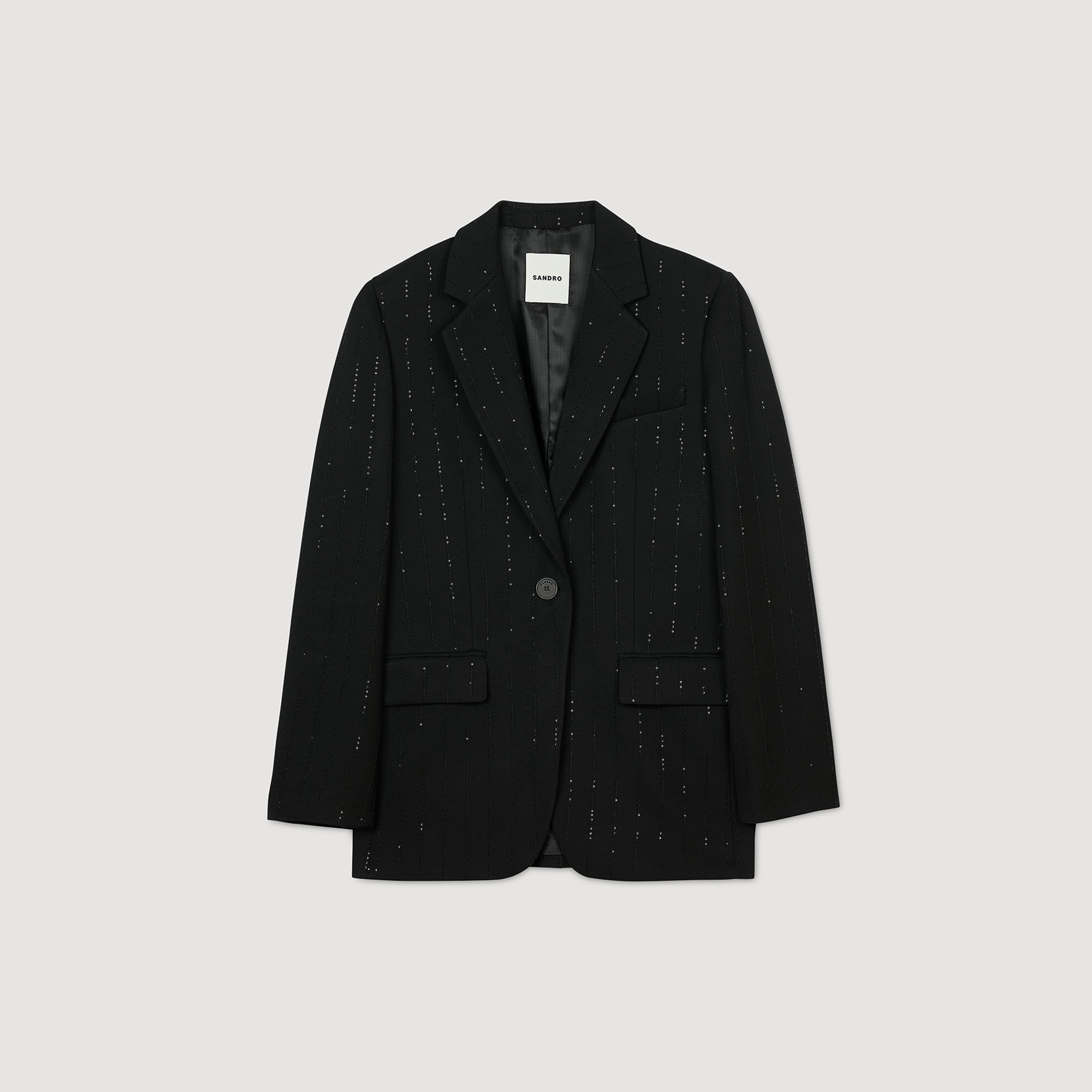 SEQUINNED SUIT JACKET - 6