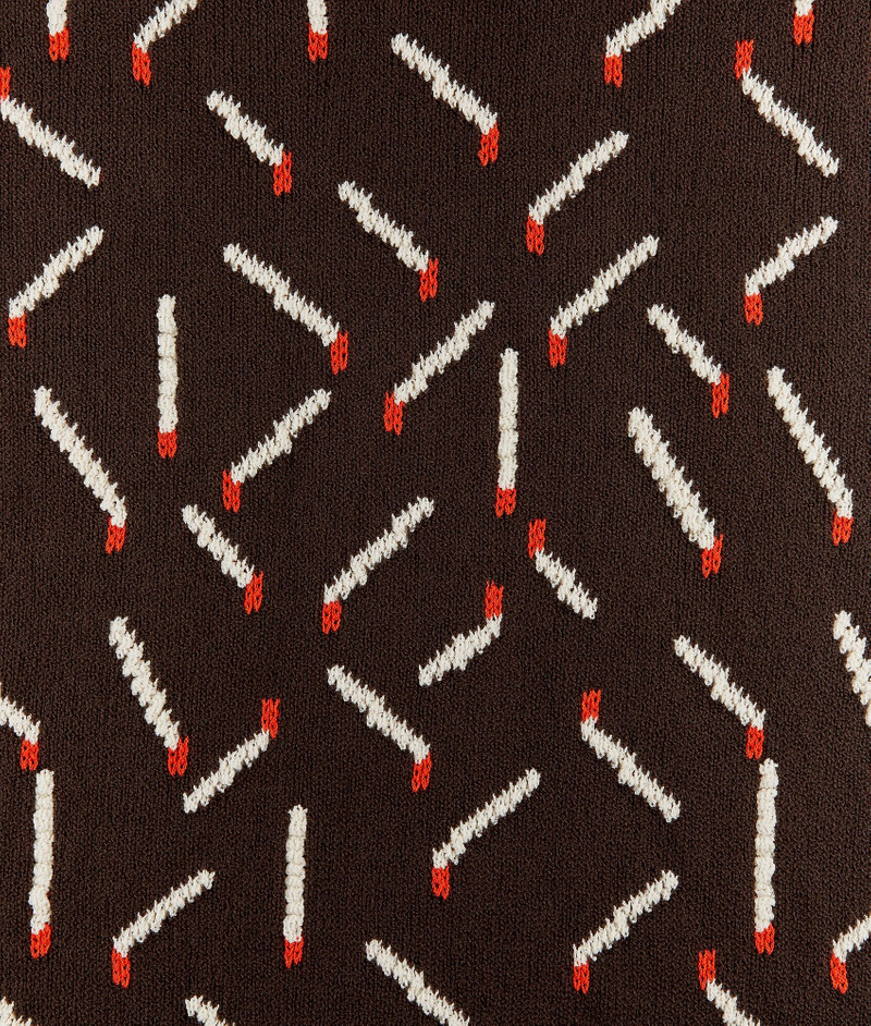 Cotton Jacquard Matches Cardigan 6