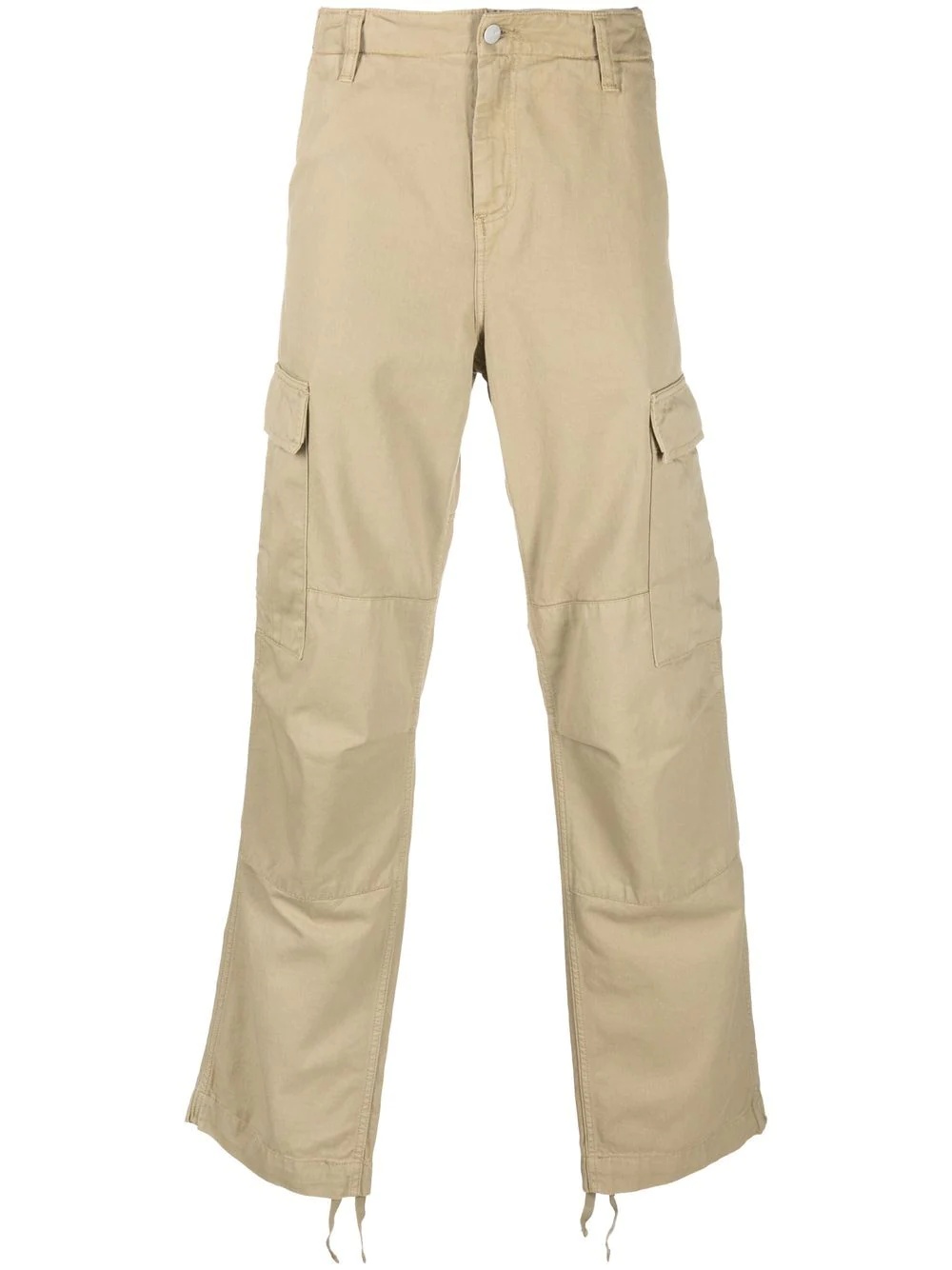 wide-leg cargo trousers - 1