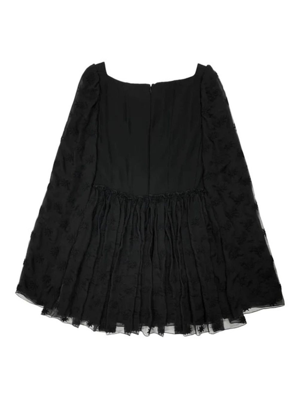 embroidered mini dress - 2