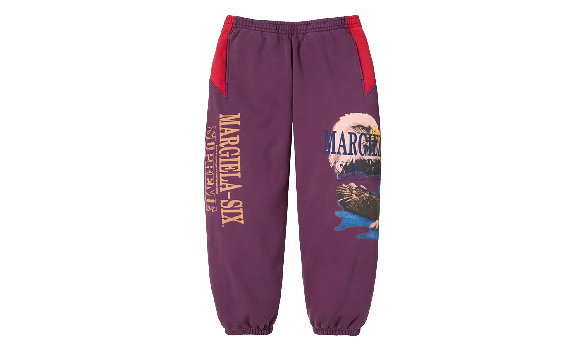 MM6 Maison Margiela Eagle Sweatpant "SS26 - Purple" SU27197 - 1