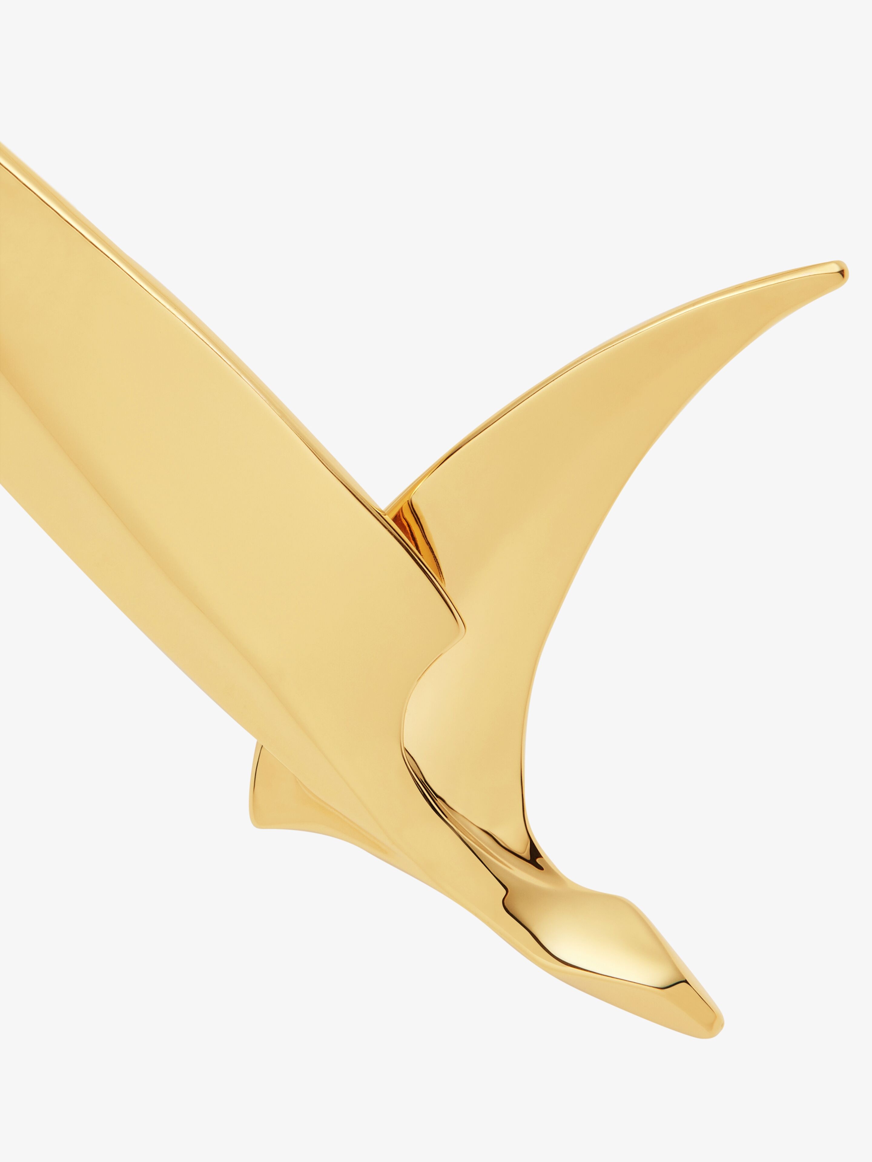 BIRD TORQUE NECKLACE IN METAL - 2