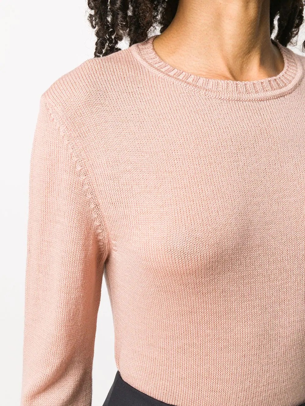 long-sleeve wool jumper - 5