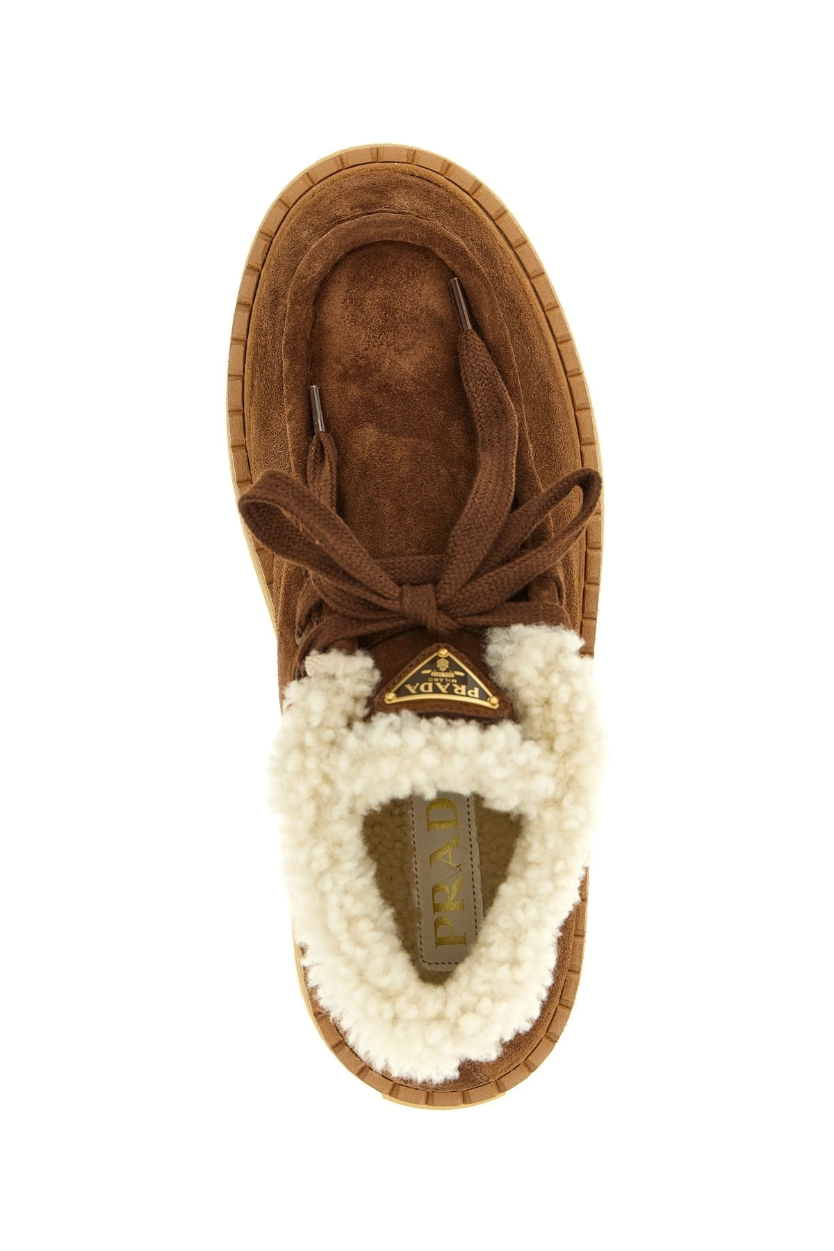 Suede lace ups - 4