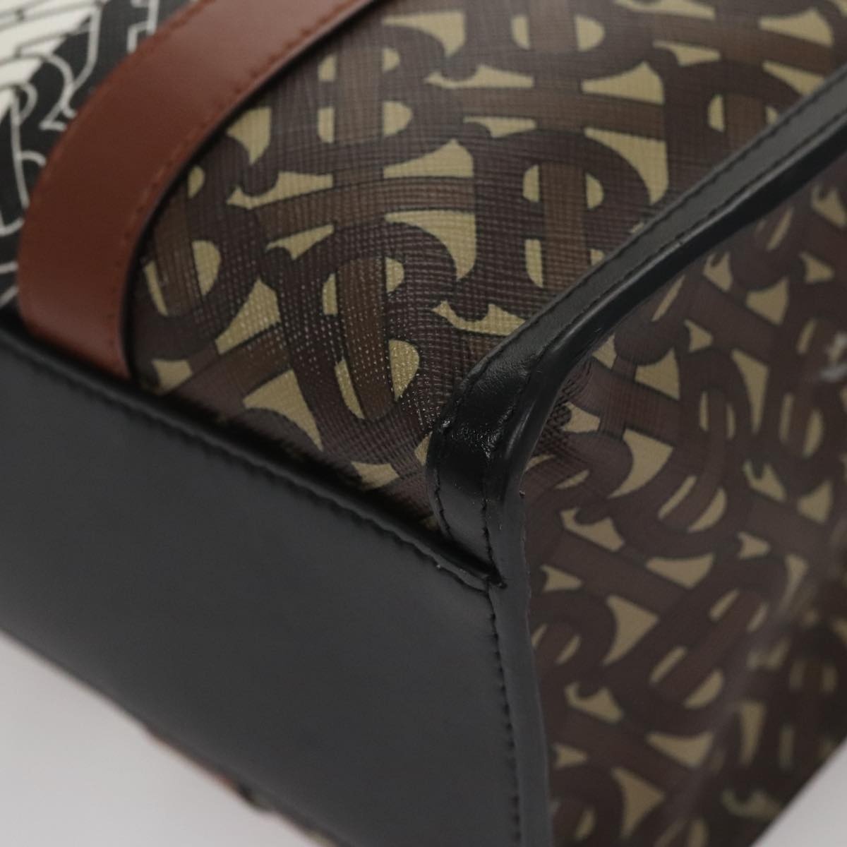 Burberry Tote Bag Pvc Brown - 13