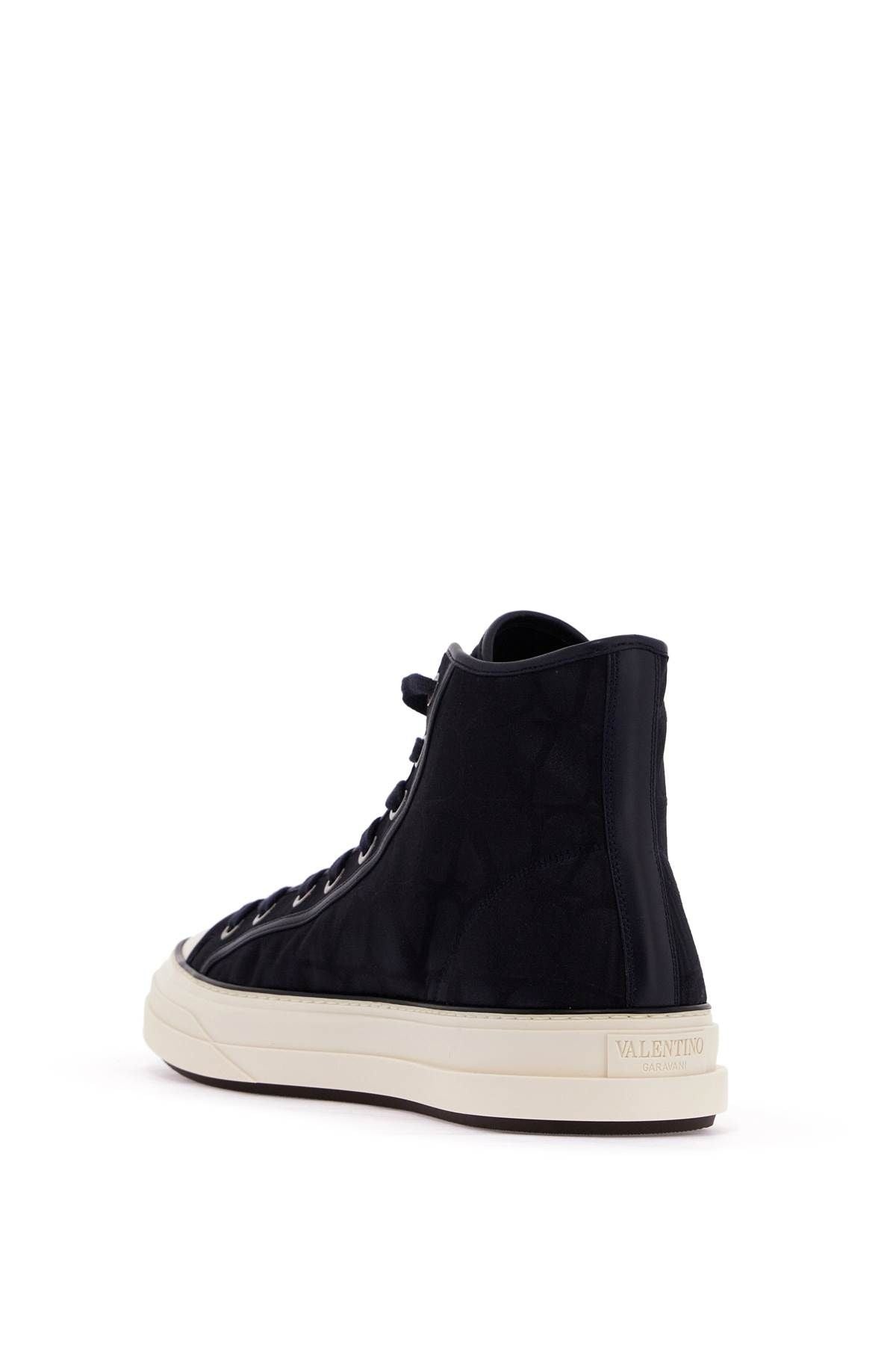 TOTALOOP TOILE ICONOGRAPHE HIGH-TOP SNEAKERS - 2