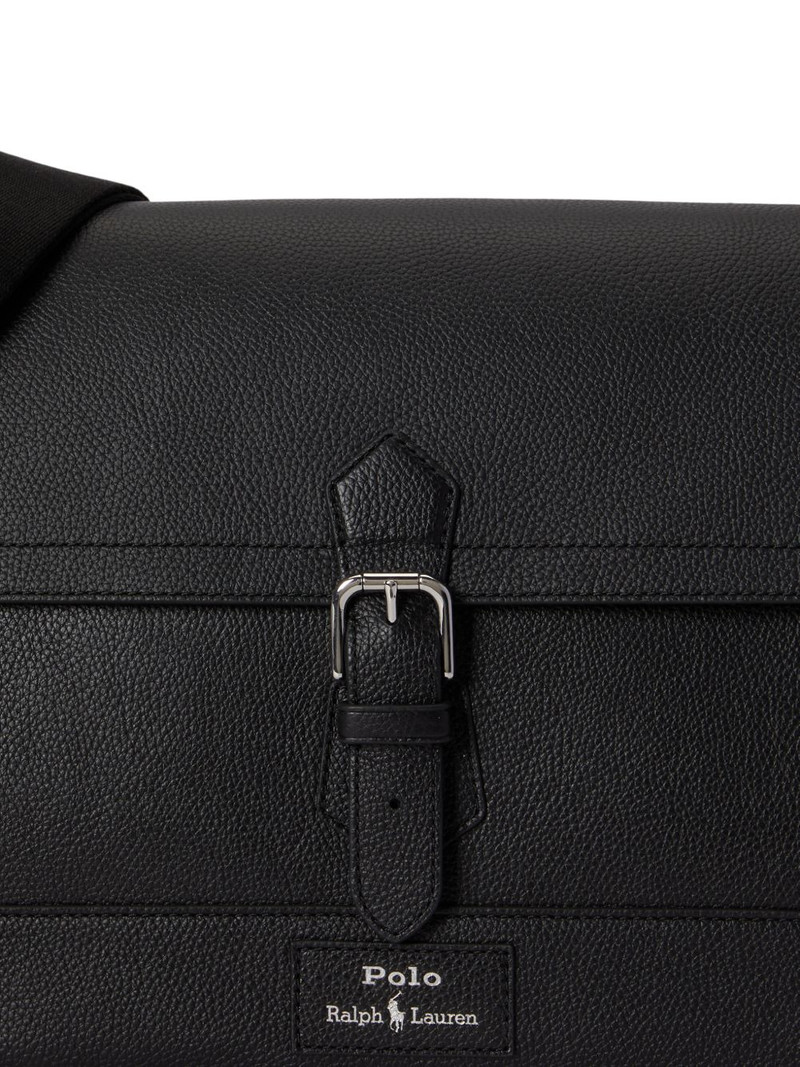 logo-detail buckle messenger bag 5