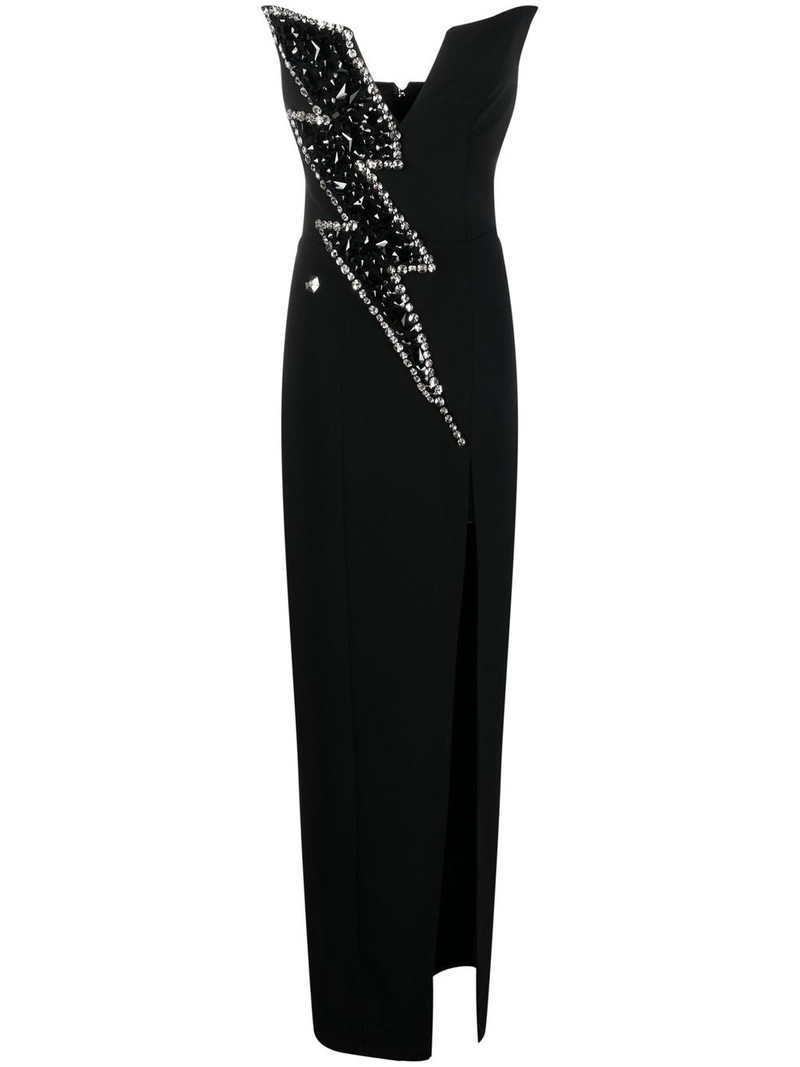 Thunder crystal-embellished gown 1