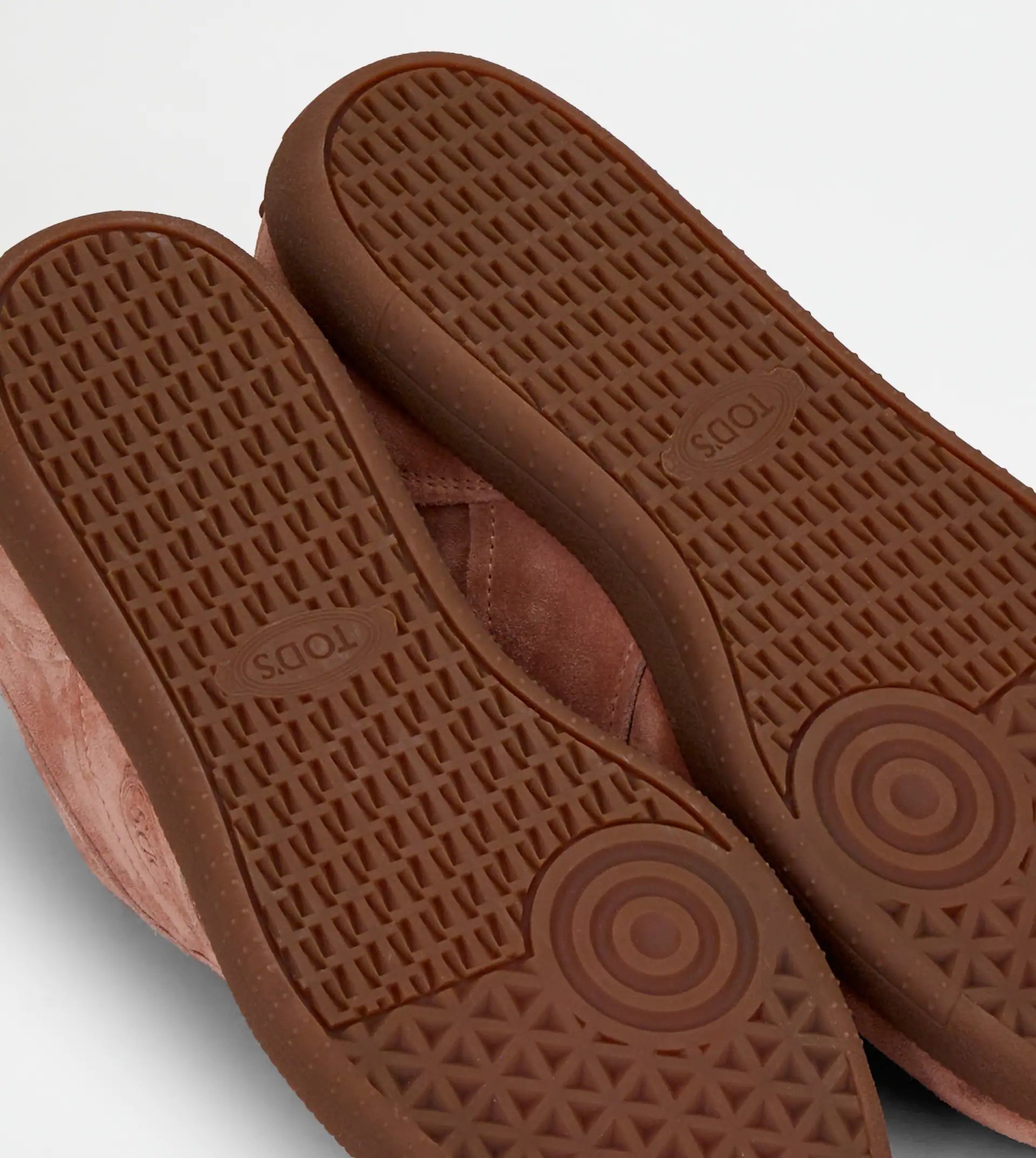 TOD'S TABS SNEAKERS IN SUEDE - PINK - 3