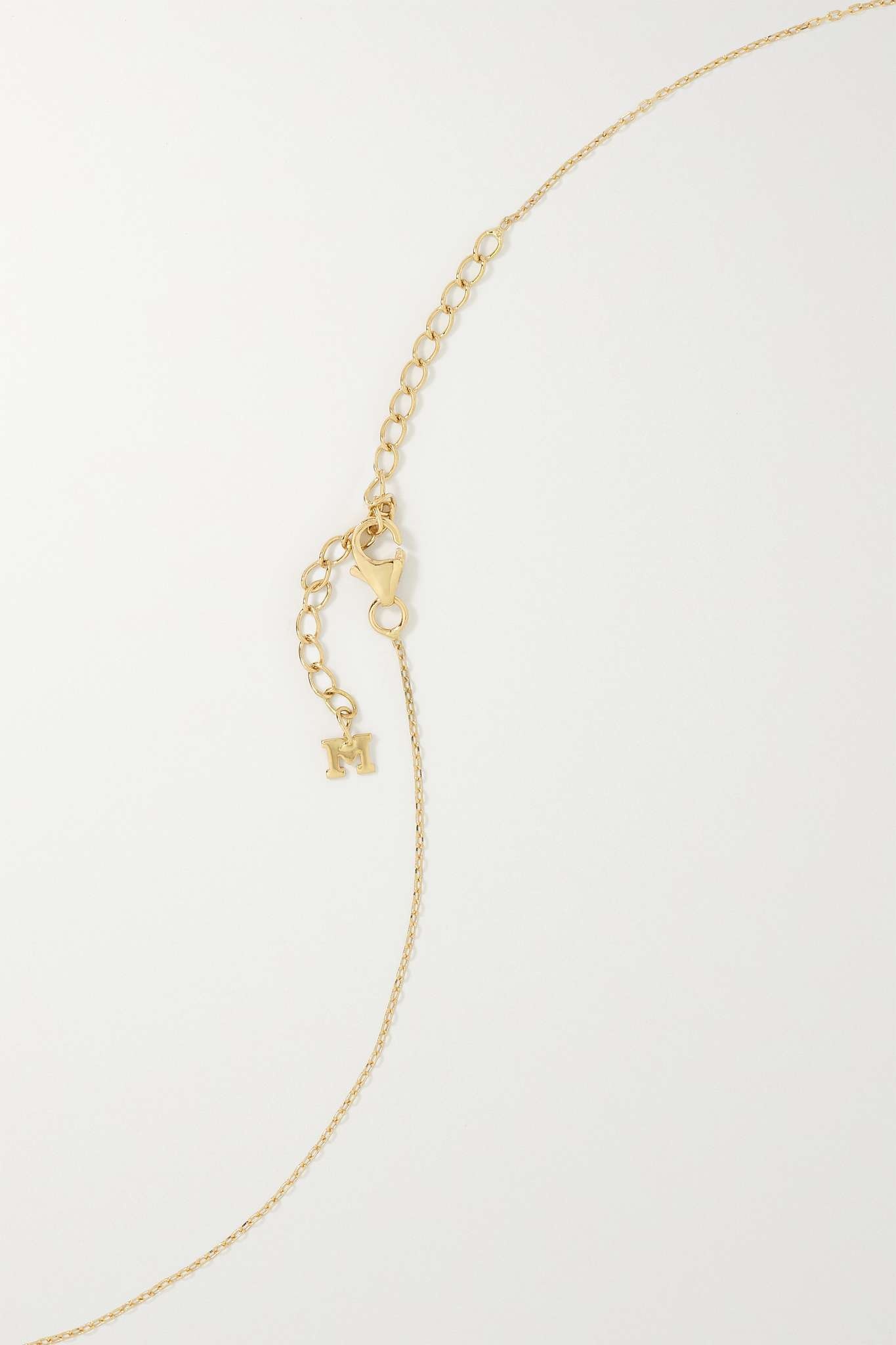 14-karat gold, pearl and diamond necklace - 3