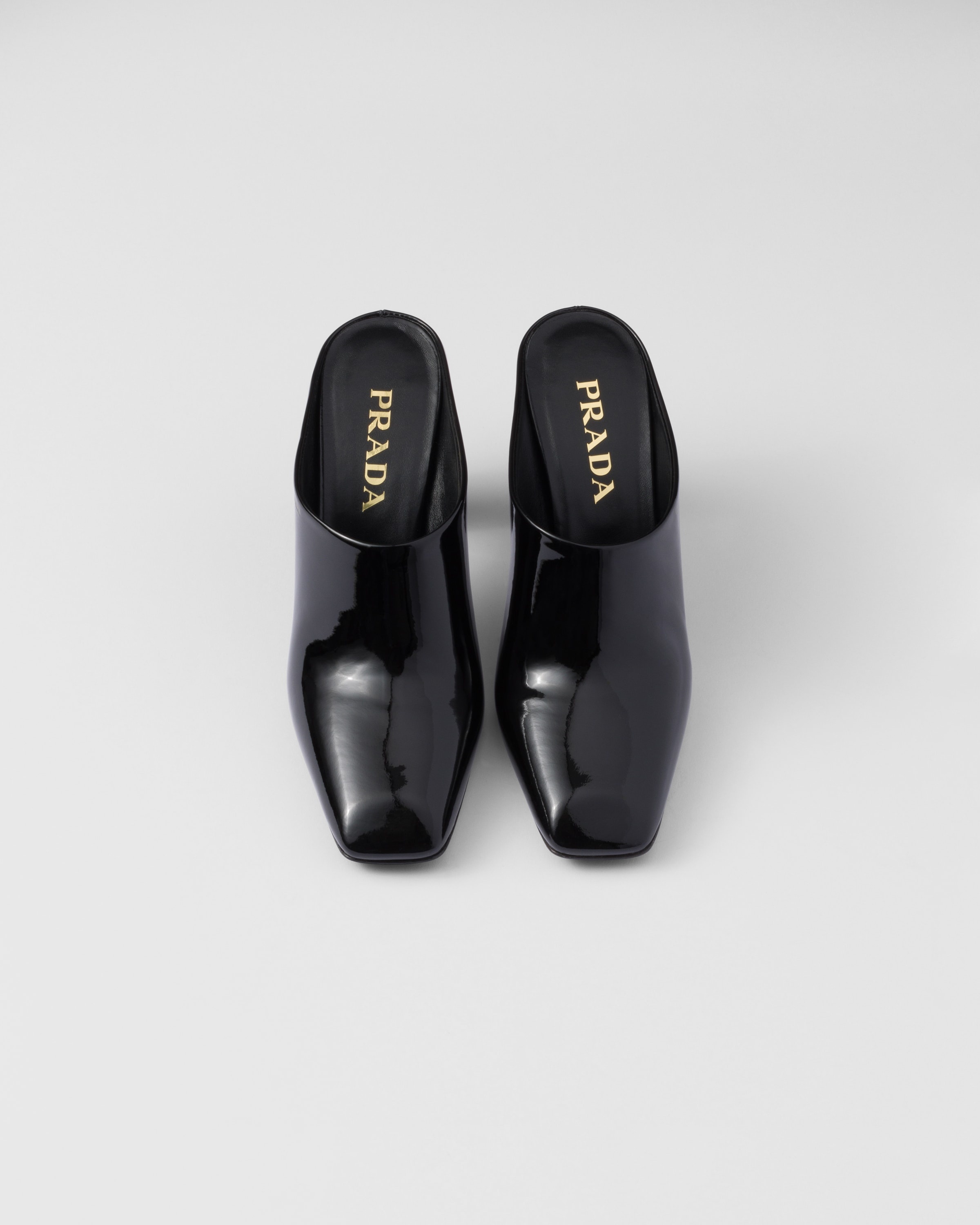 Patent leather mules - 3