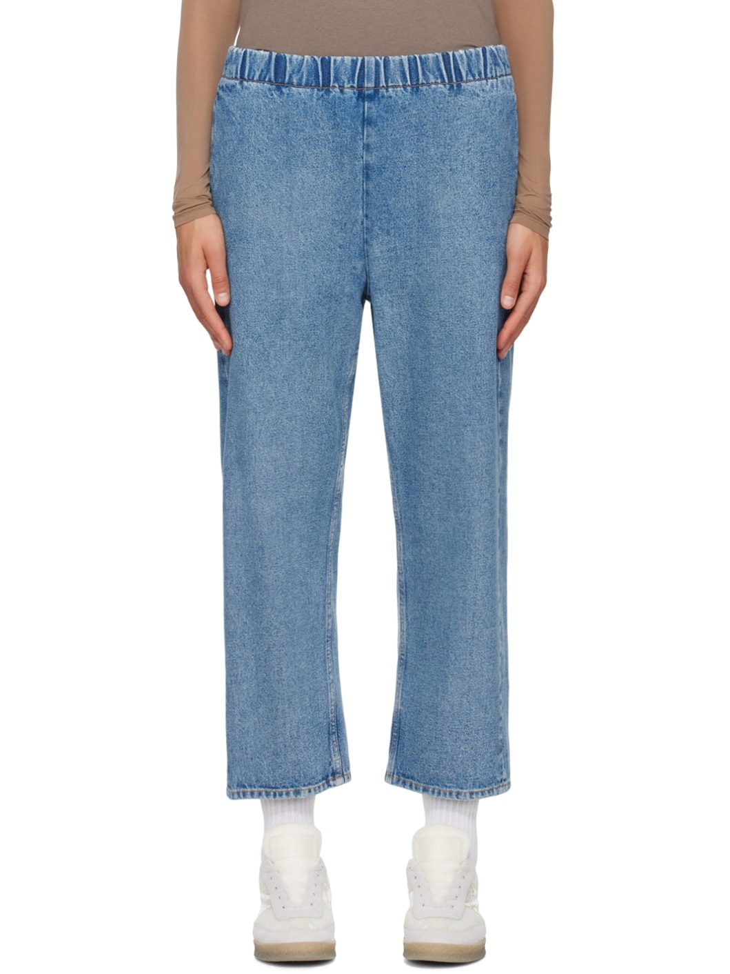 Blue Faded Jeans - 1