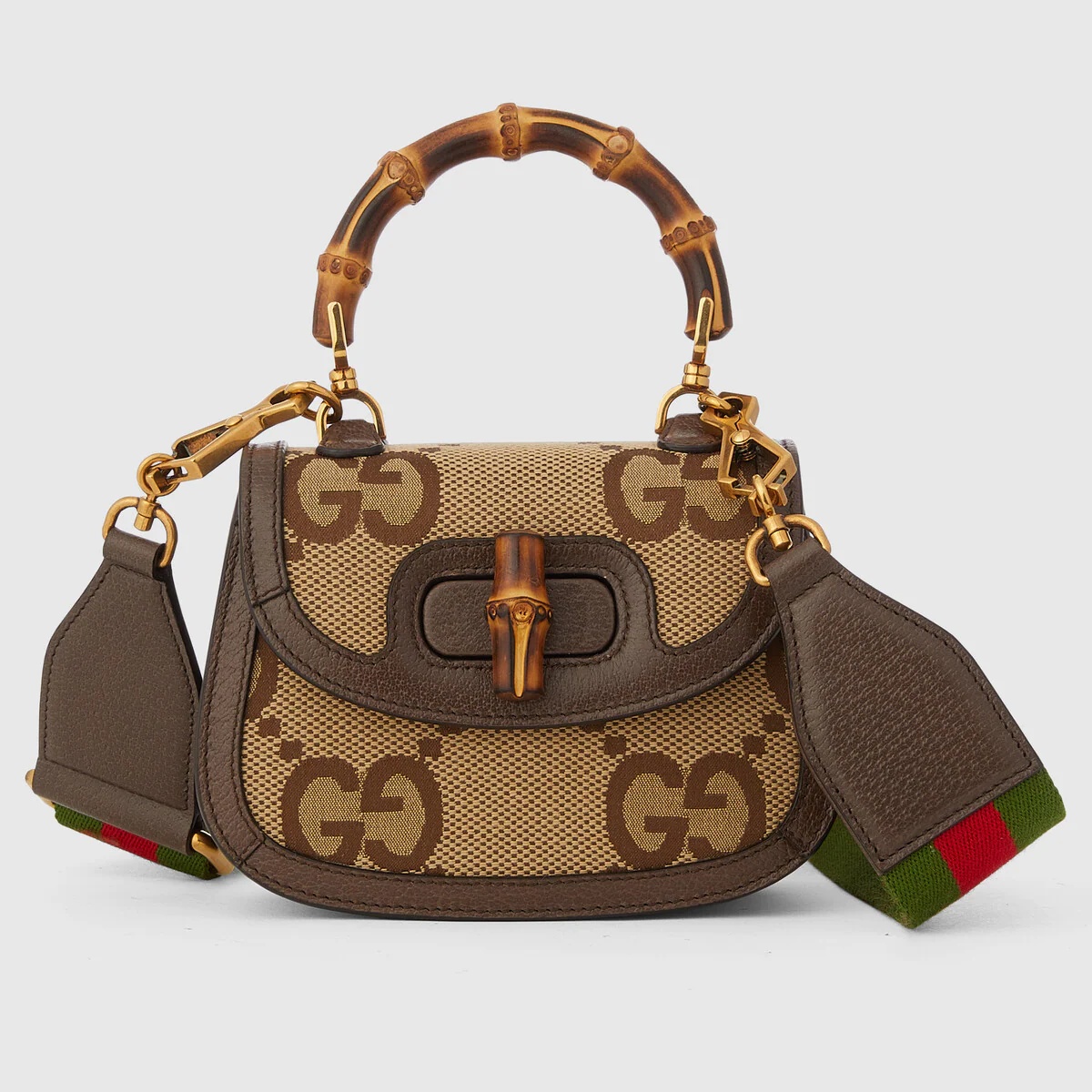 Gucci Bamboo 1947 jumbo GG mini bag - 1