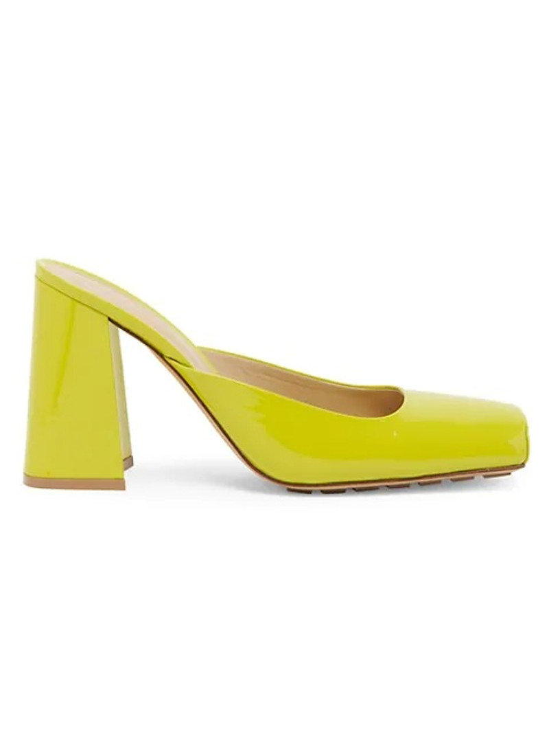 Patent-leather mules - 1