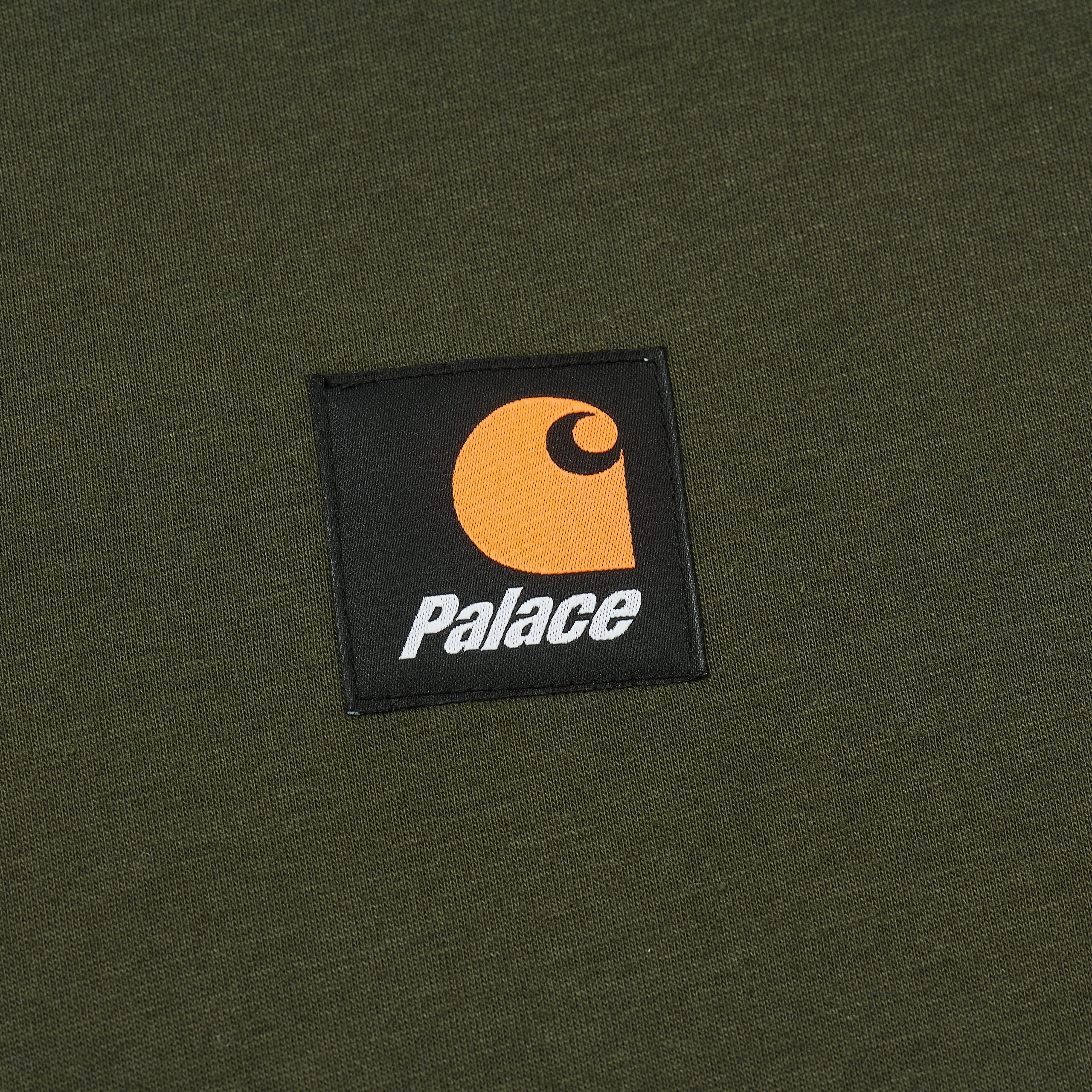 PALACE PALACE CARHARTT WIP CARLUX 1/2 ZIP SWEATSHIRT PLANT PALACE PALACE CARHARTT WIP CARLUX 1/2 ZIP SWEATSHIRT PLANT