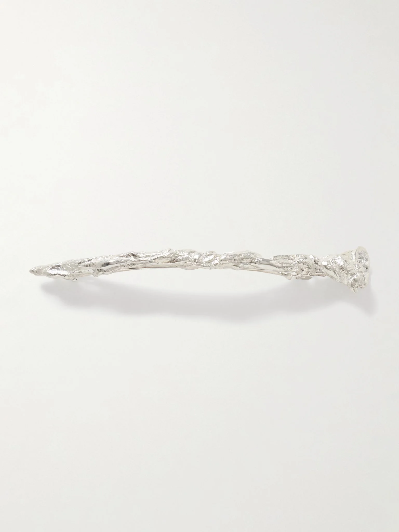 Silver-plated hair clip Silver - 1
