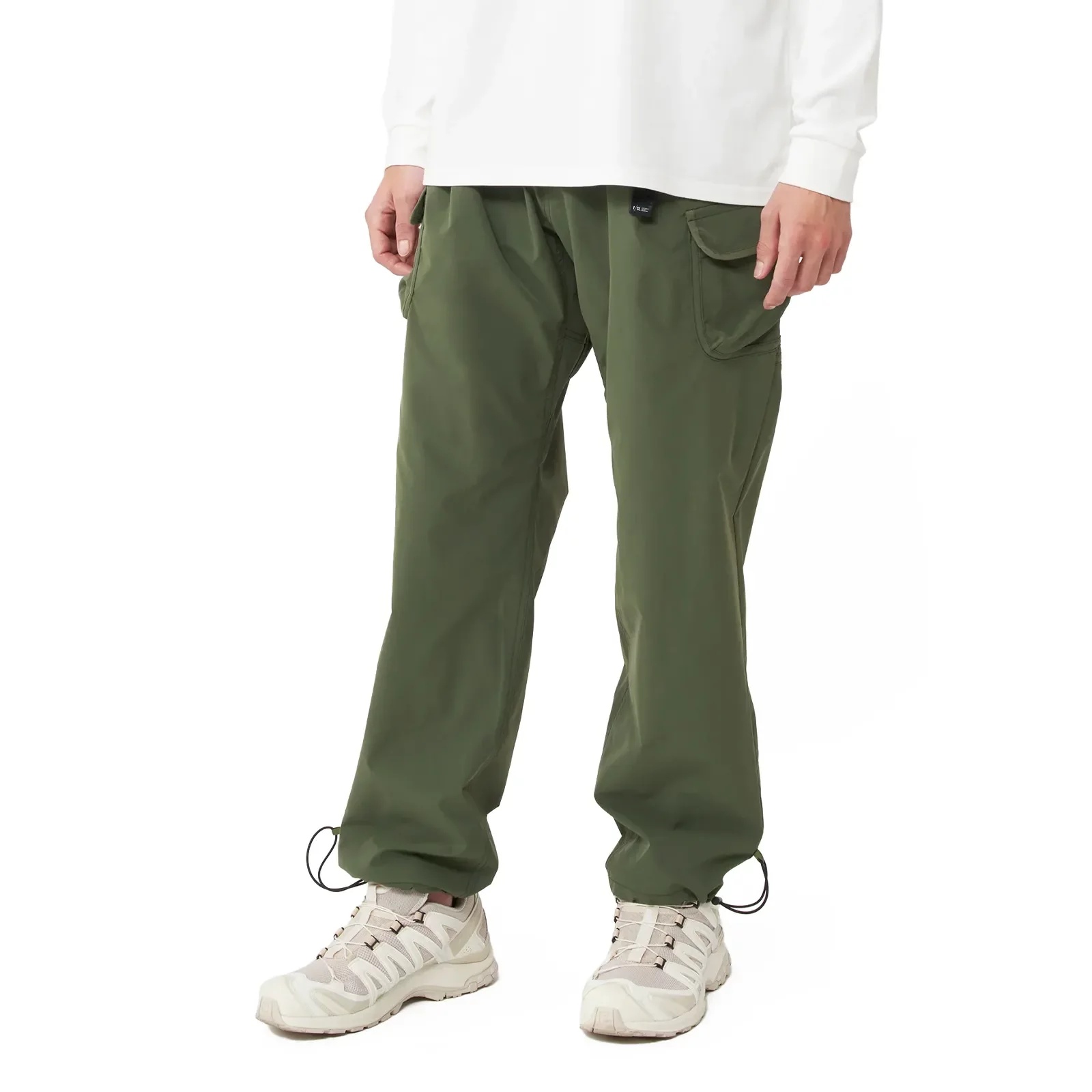Long Track Pant "Olive" - 1