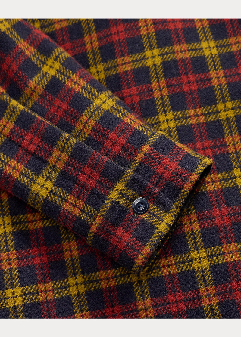 Checked Wool Twill Workshirt 5