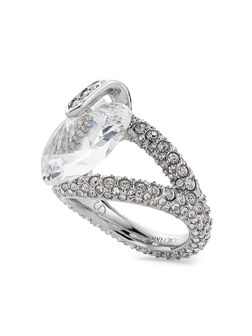 heart crystal ring - 4