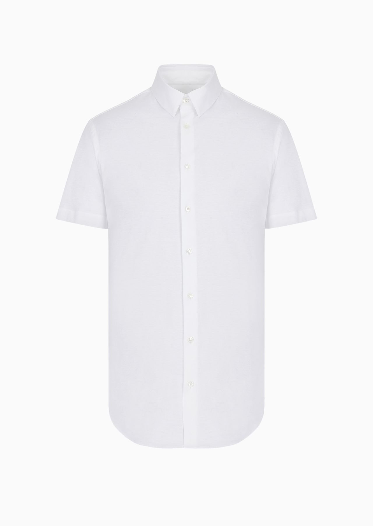 Short-sleeved, cotton-jersey shirt - 1