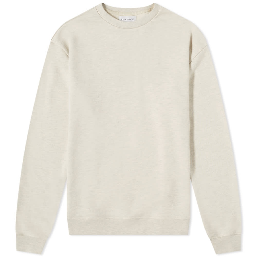 John Elliott Oversized Pullover Crew Sweat - 1