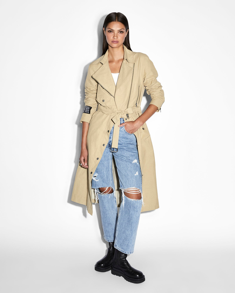 INCOGNITO BIKER/TRENCH KHAKI 17