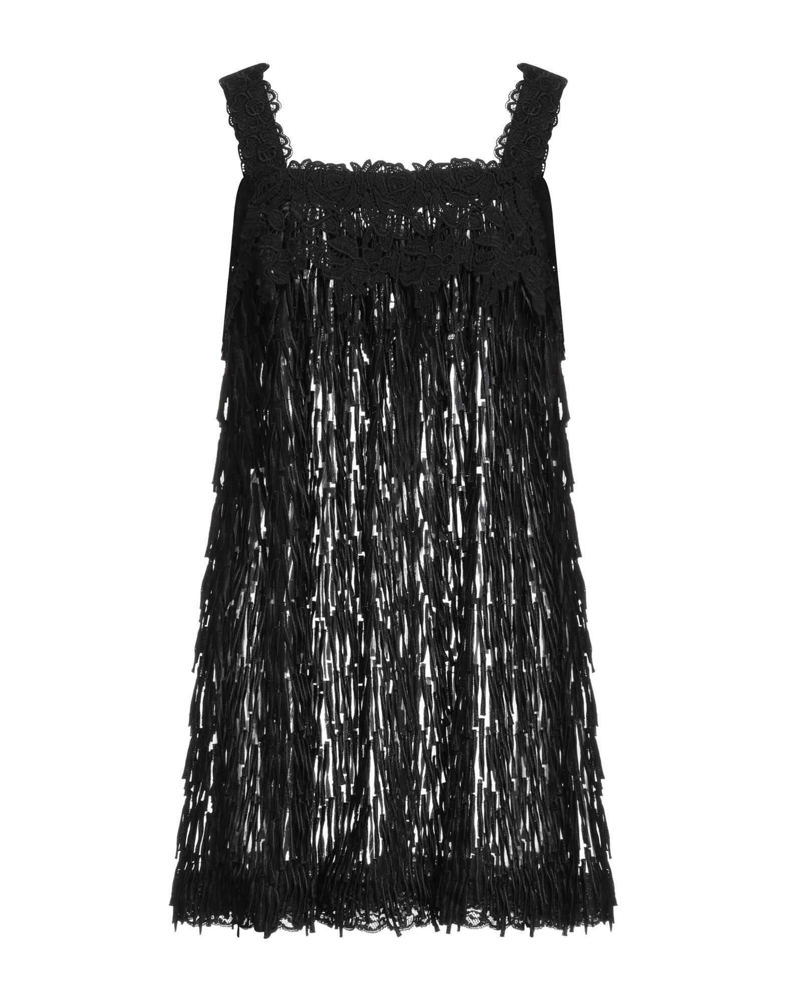 Black Women's Short Dress - 1