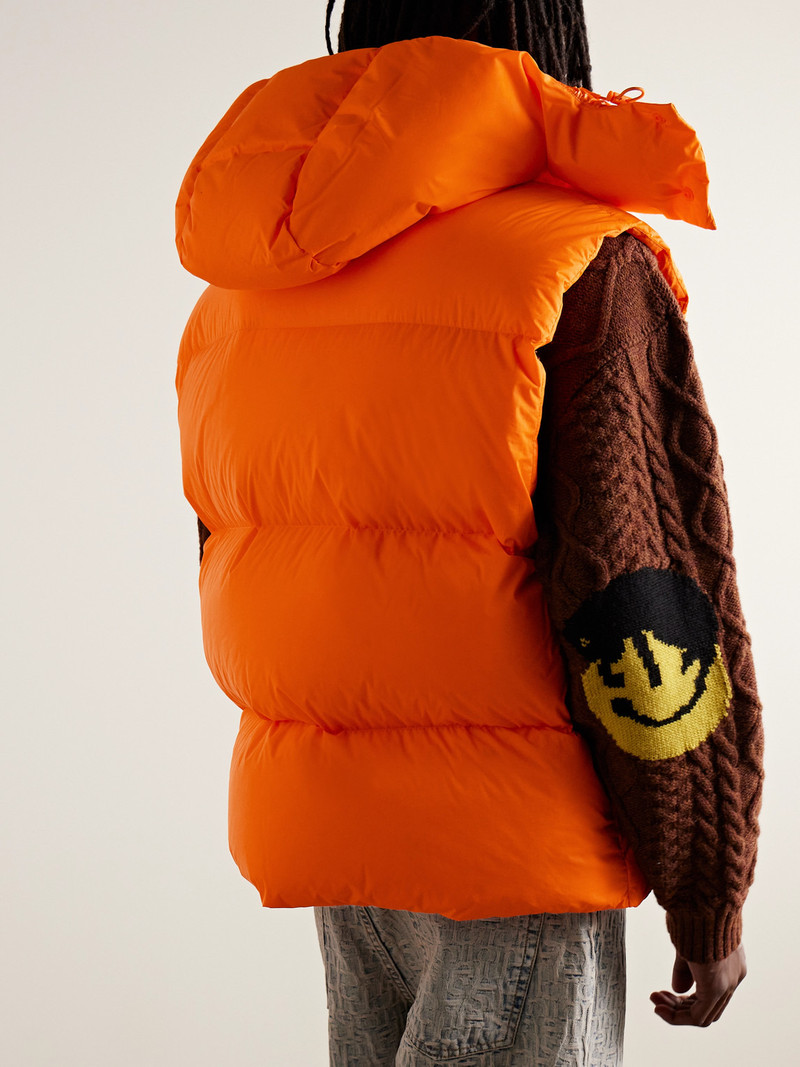 Roc Nation by Jay-Z Apus Oversized Quilted Shell Hooded Down Gilet 4
