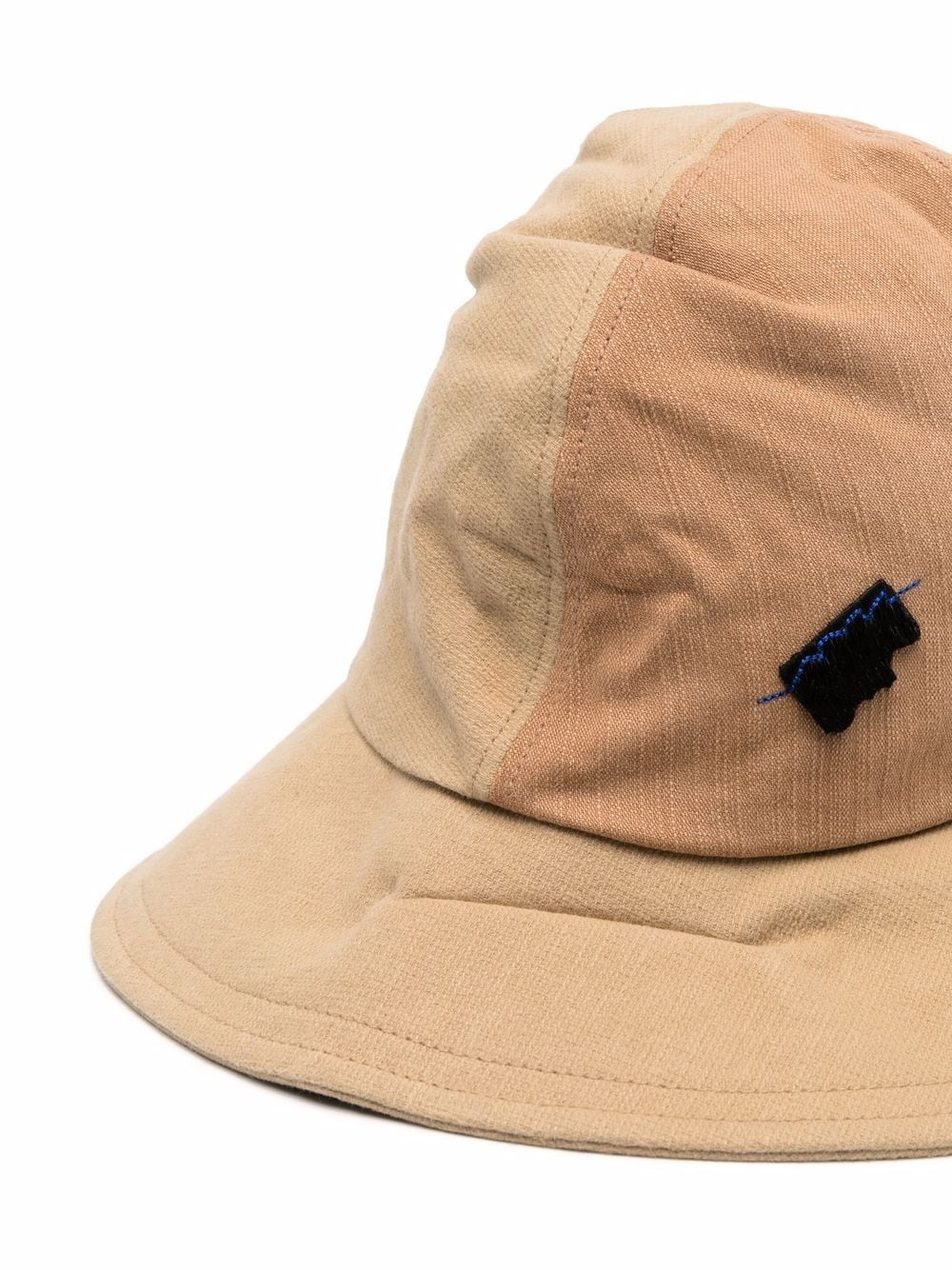 two-tone design hat - 2