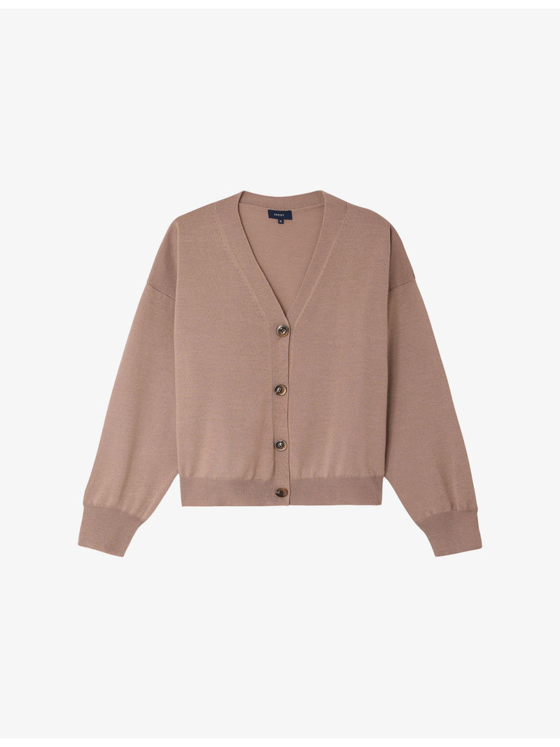 Idem Relaxed-Fit Wool Cardigan 1