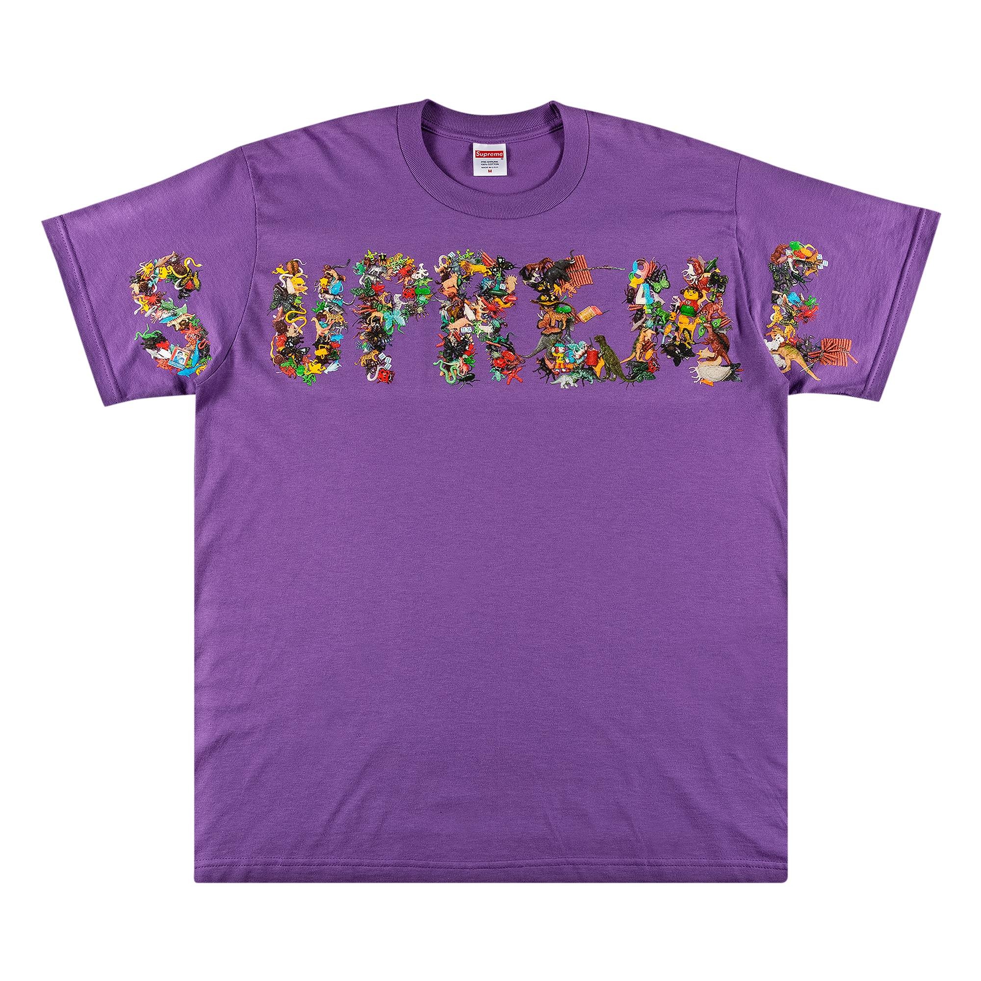 Supreme Toy Pile Tee 'Purple' - 1