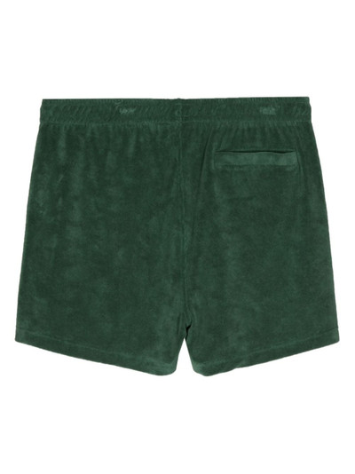 LACOSTE terry knit shorts outlook