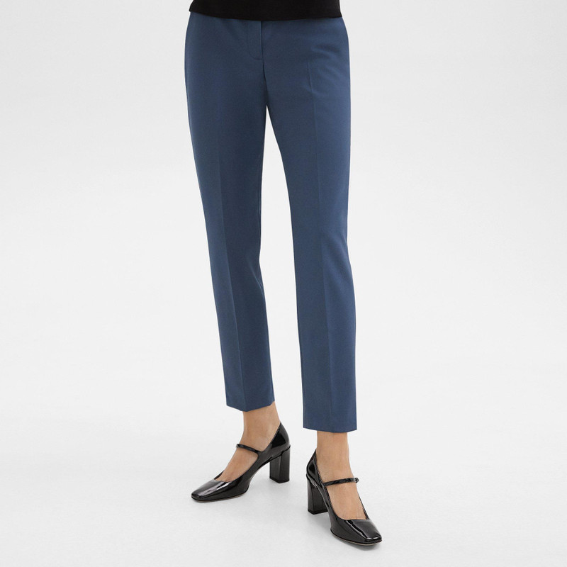 Theory Mary Jane Pump in Leather outlook