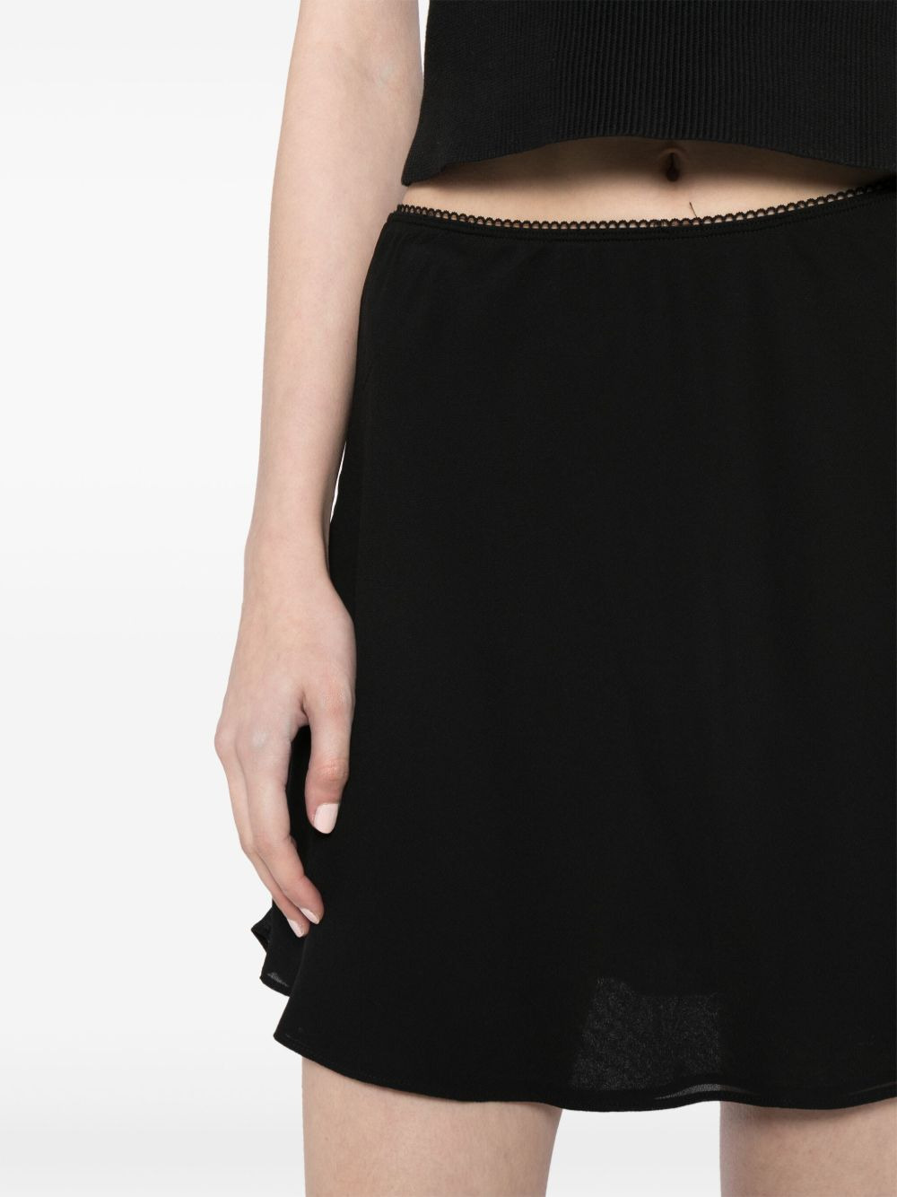 Brandy bow-detailing miniskirt - 5